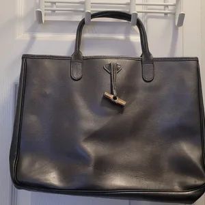 Longchamp Leather Tote Bag