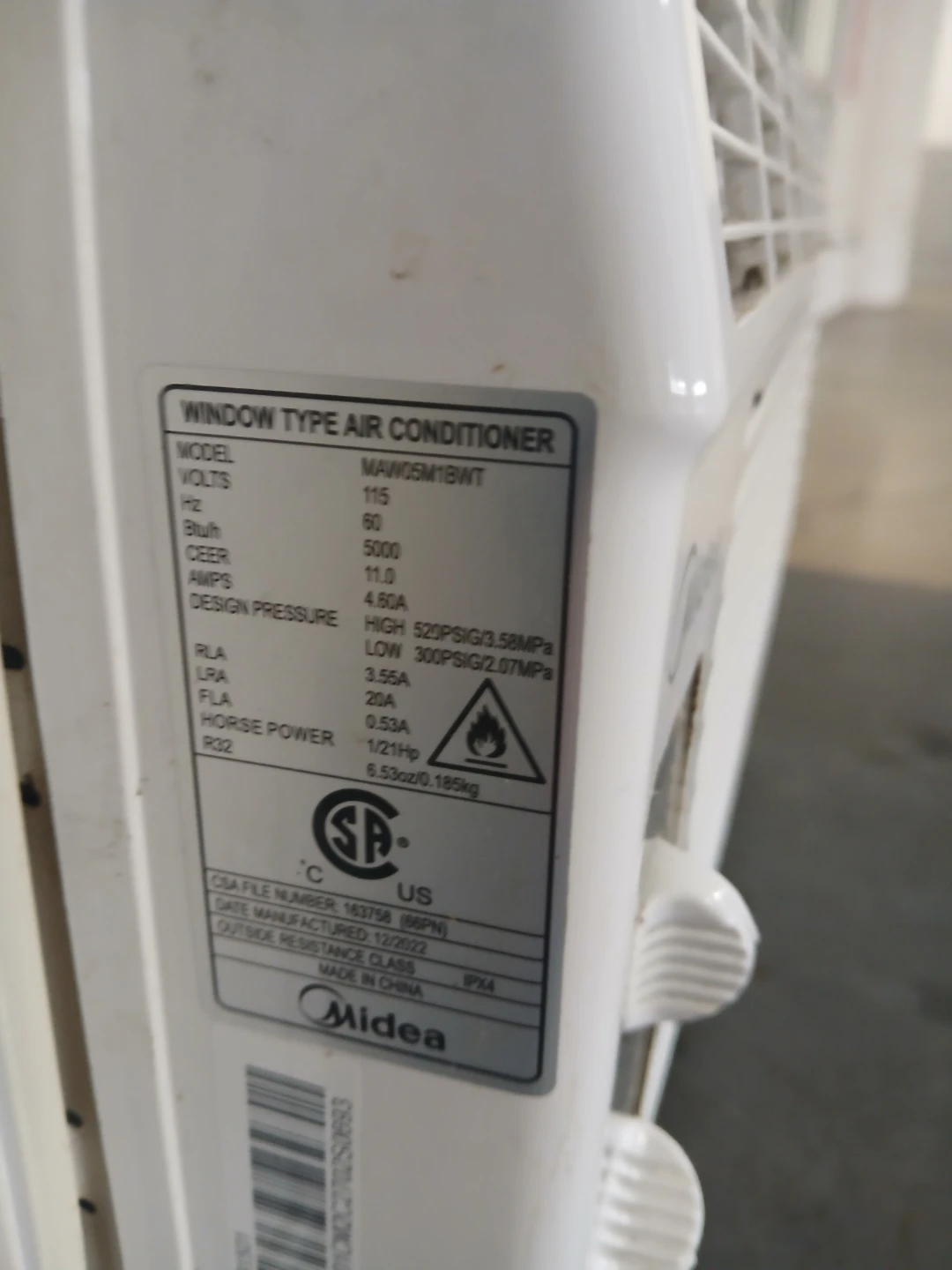 Ac 5000 btus good condition - photo 4