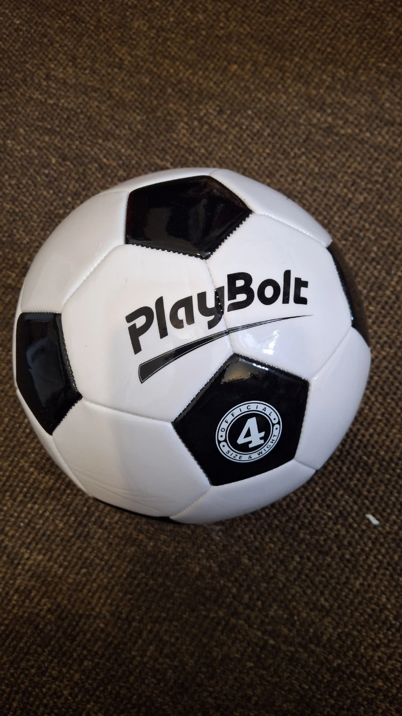 PlayBolt Official Size 4 Soccer Ball