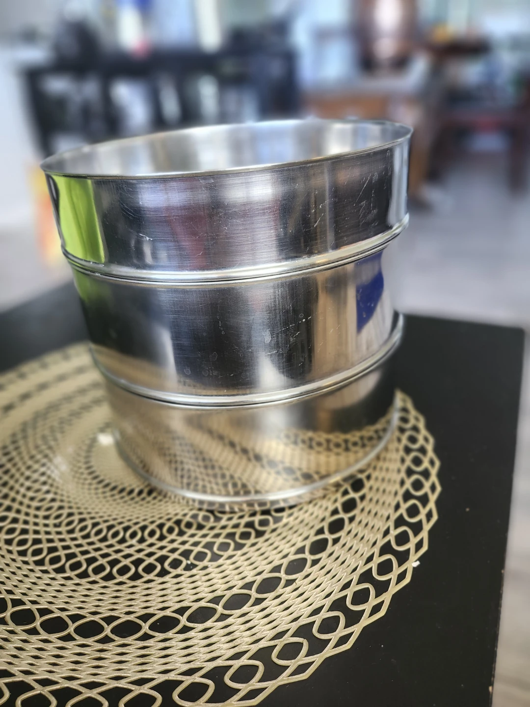 Set of 3 Stainless Steel Bowls - photo 3