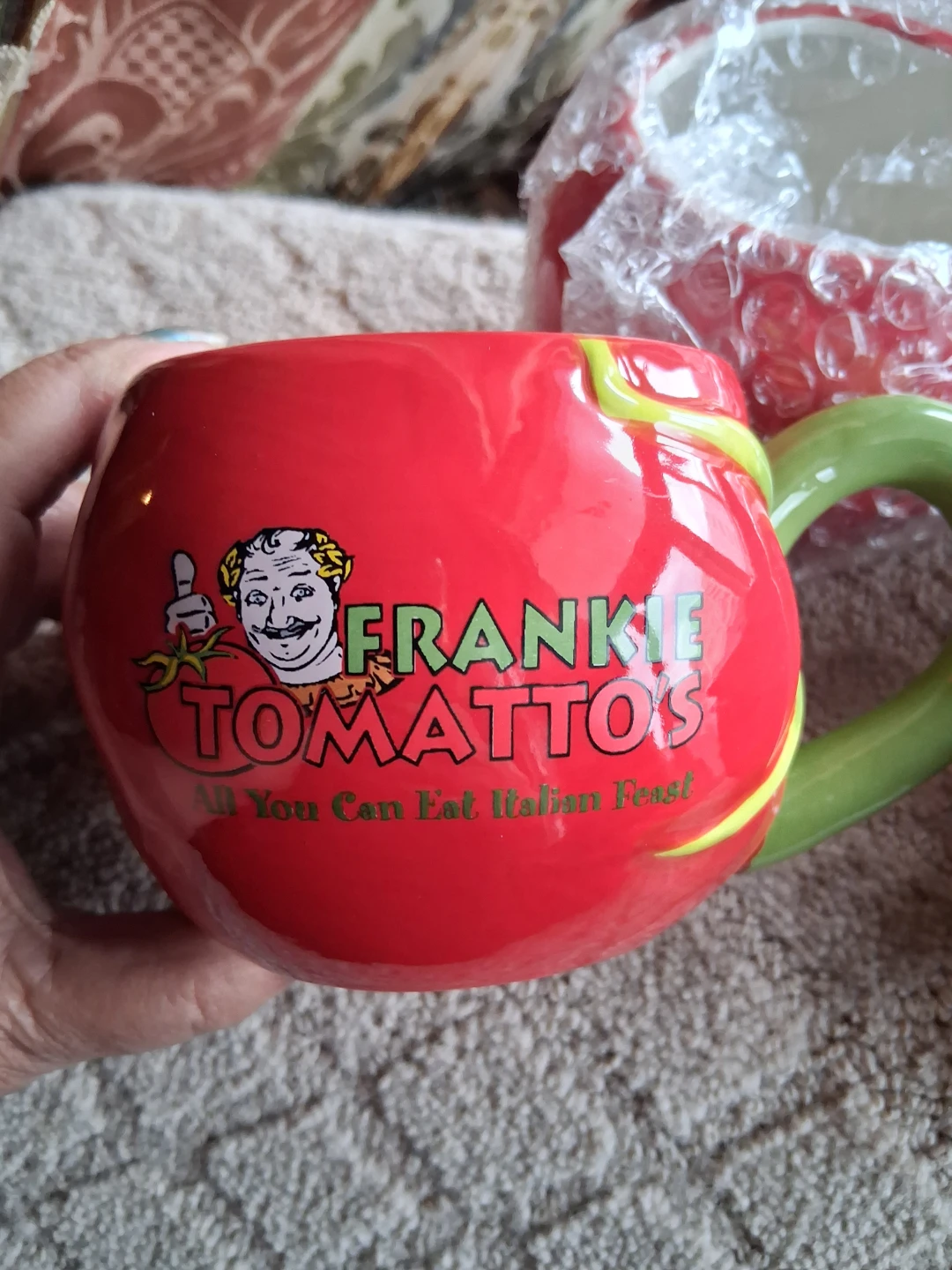 Frankie Tomatto's "All You Can Eat Italian Feast" Mug Set