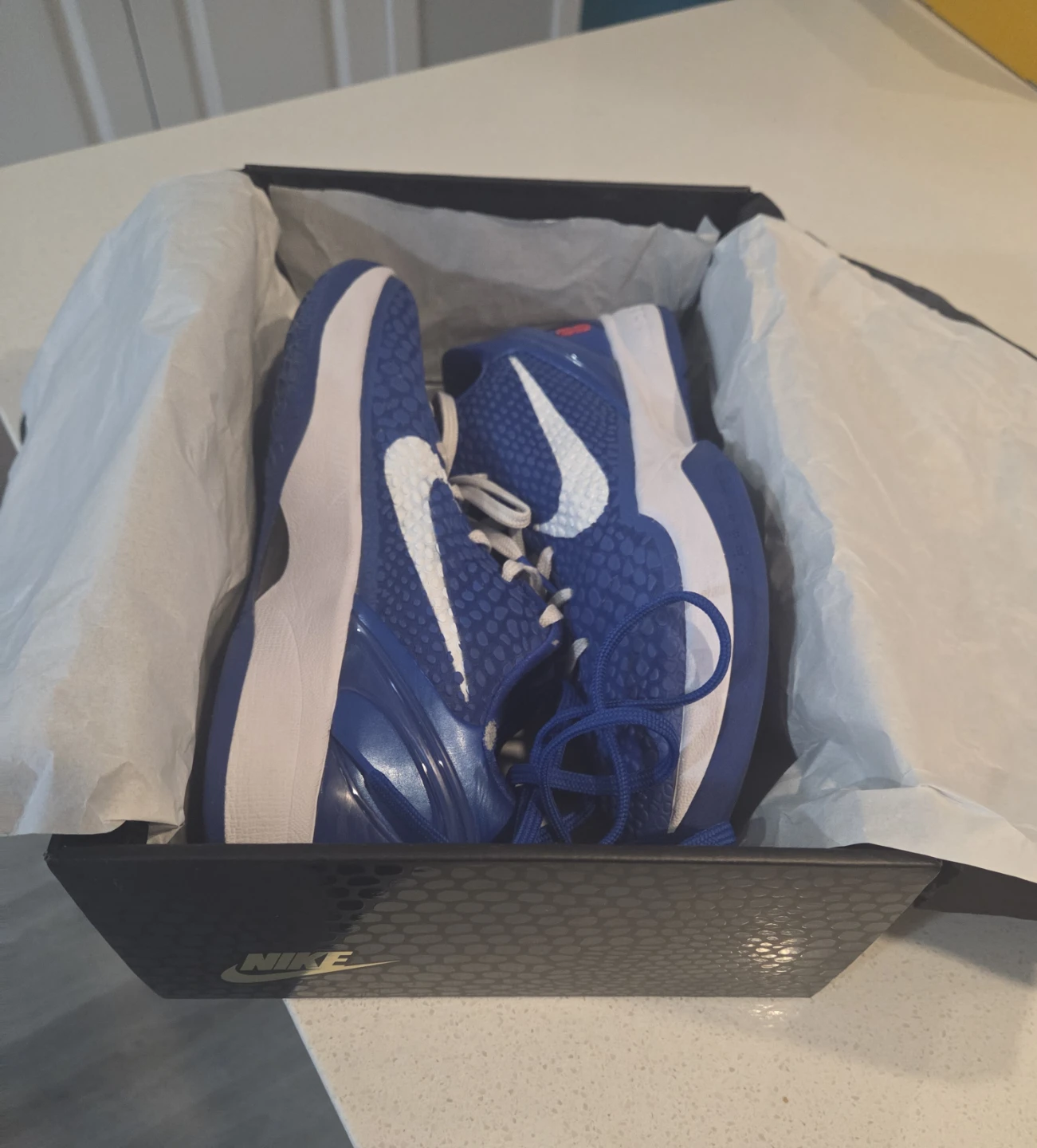 Nike Kobe VI Protro Dodgers Basketball Shoes - photo 4