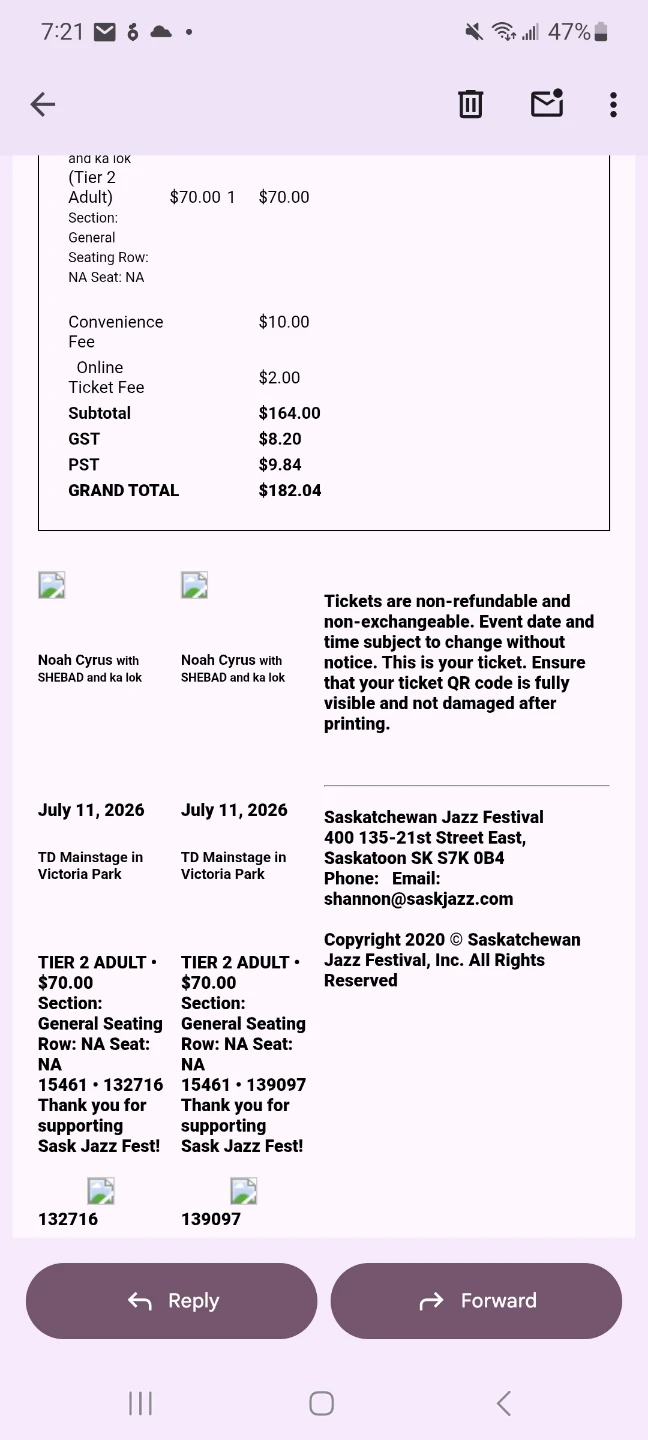 Tickets
