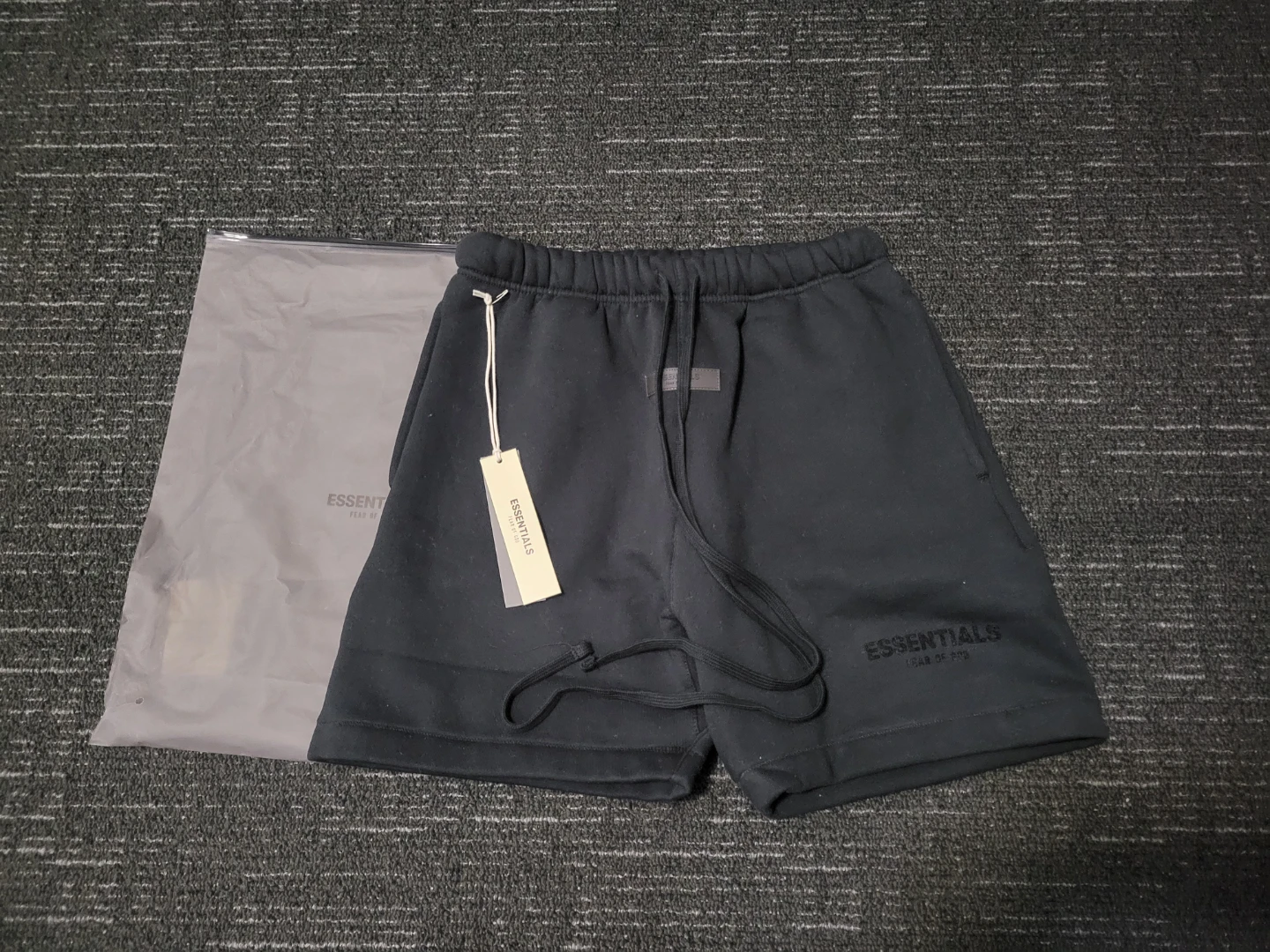 🔥SUMMER SALE🔥 Black Essential Shorts Size S