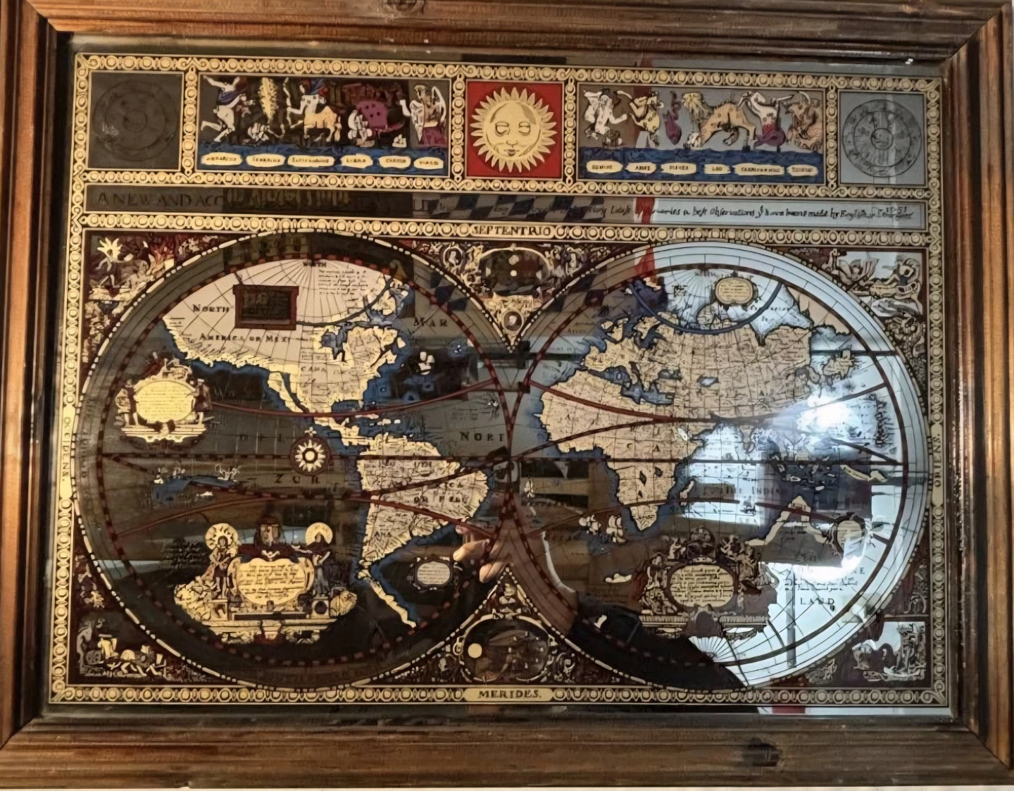 A New And Accvrat Map Of The World - photo 3