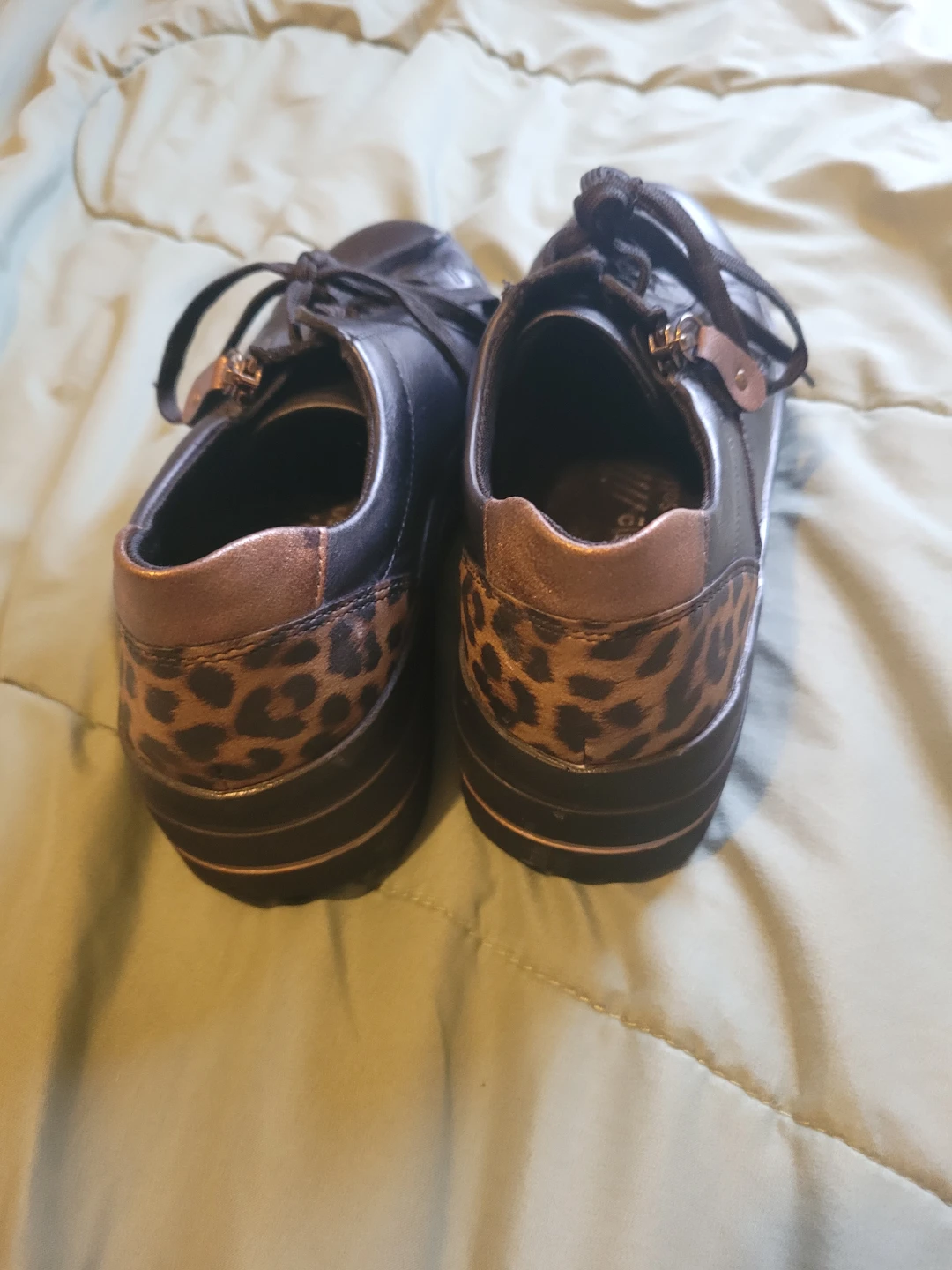 Black leather Remonte sneakers sz39/8US summer urban chic - photo 4