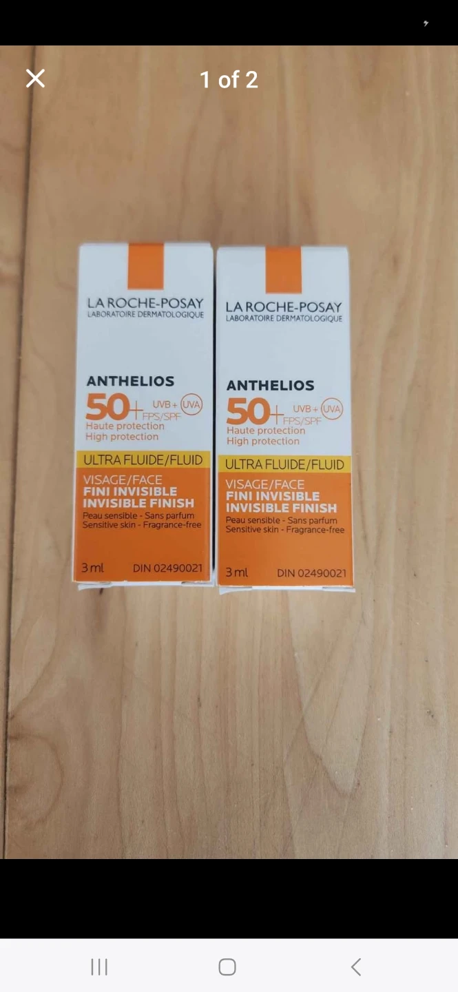 La Roche-Posay Anthelios Ultra Fluid Face Sunscreen 50+ UVB/UVA