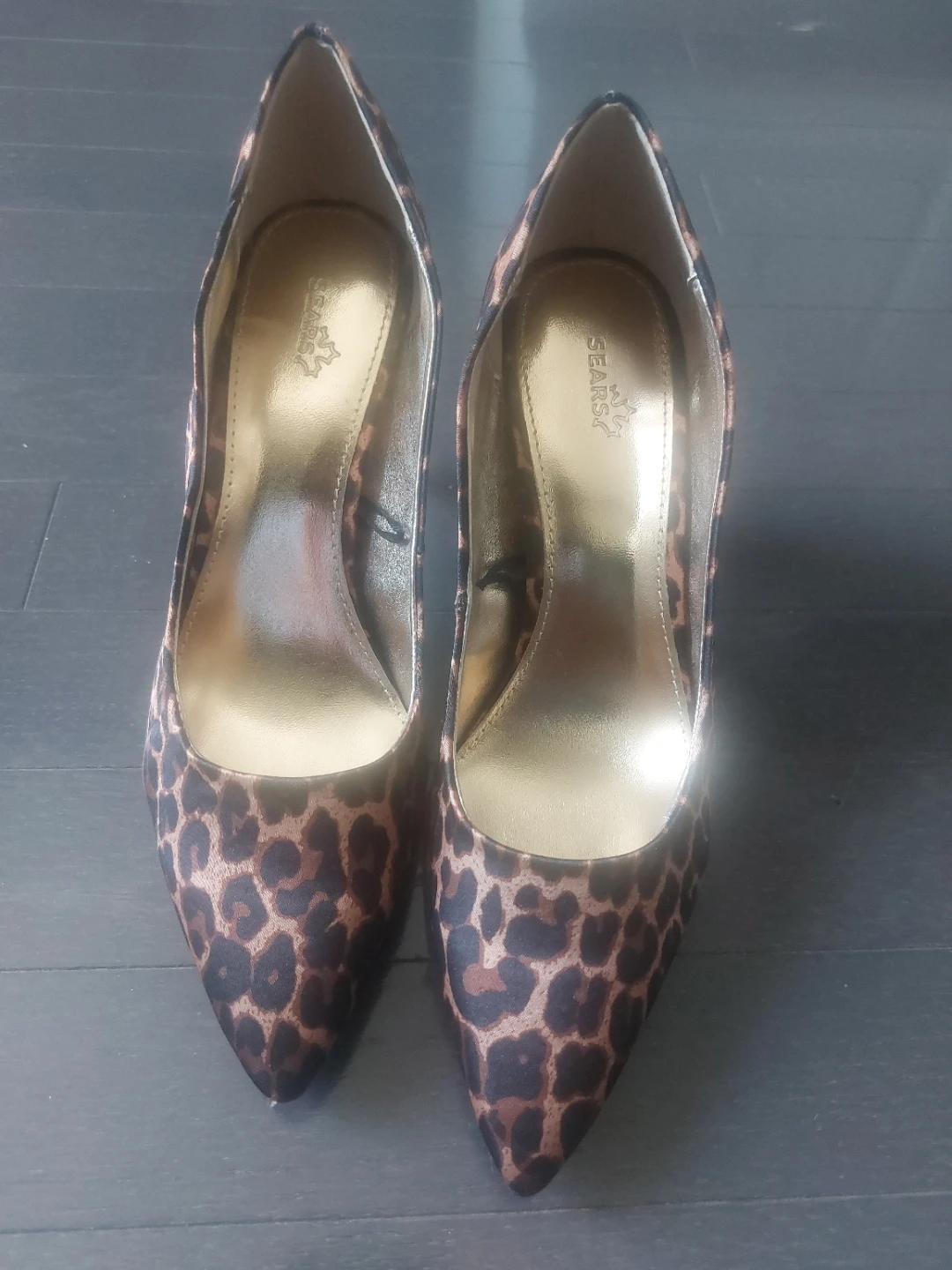 Women's Leopard Print High Heel Pumps