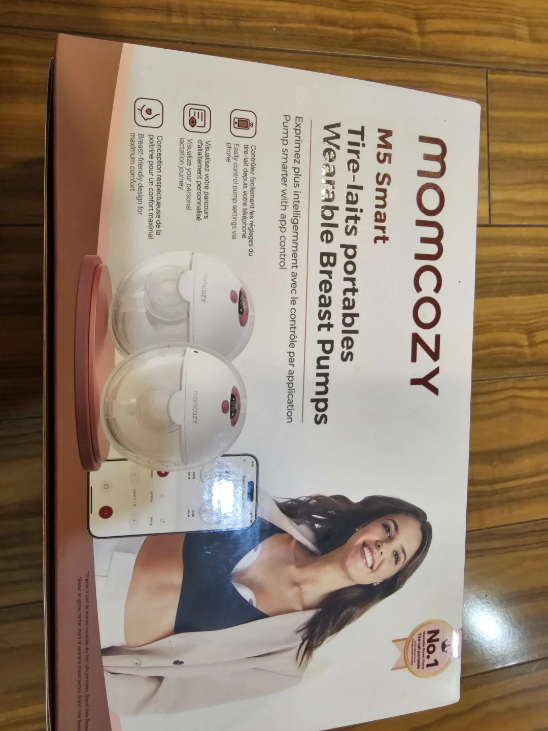 Portable breast pump