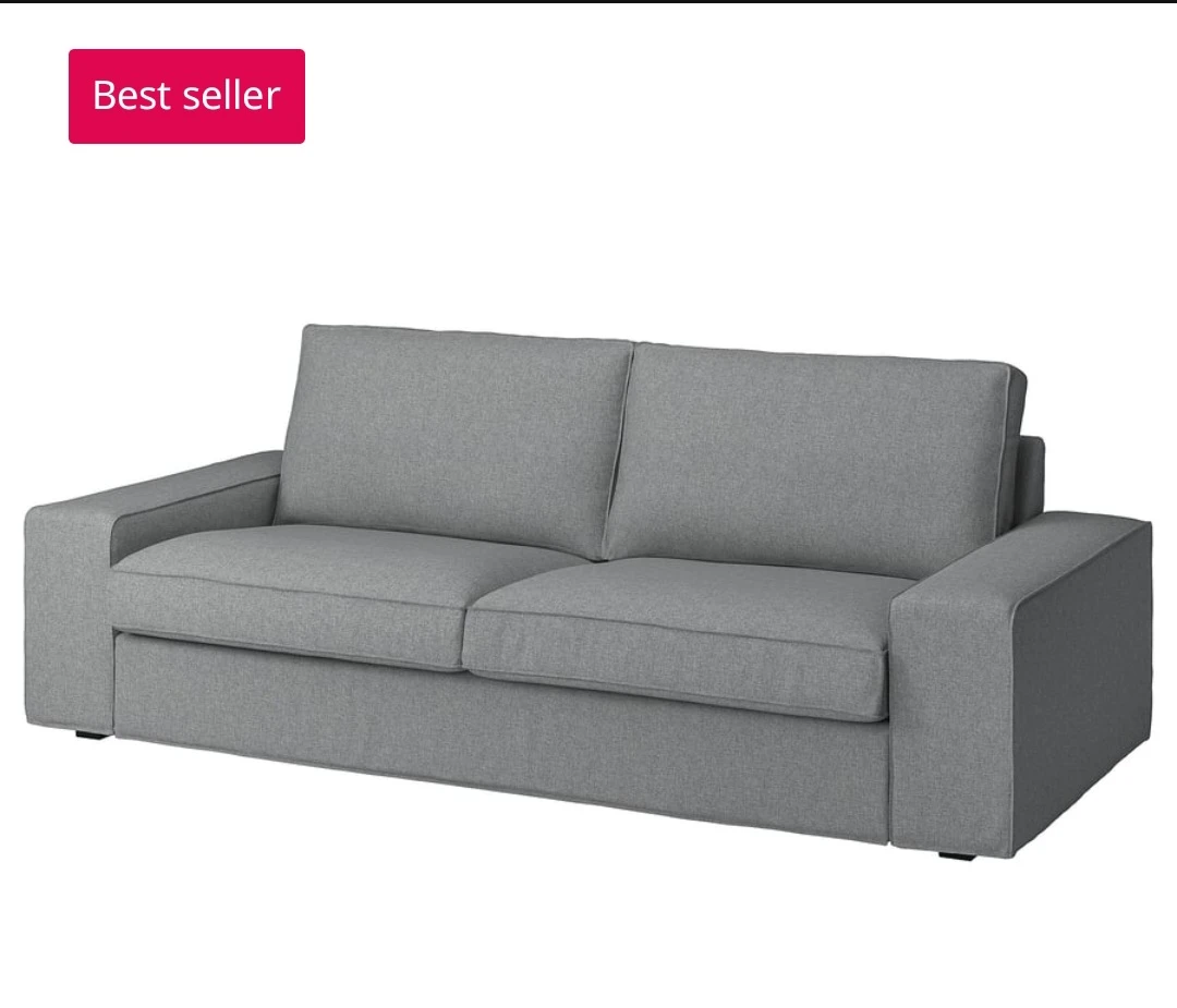 IKEA KIVIK Sofa - Grey - photo 2