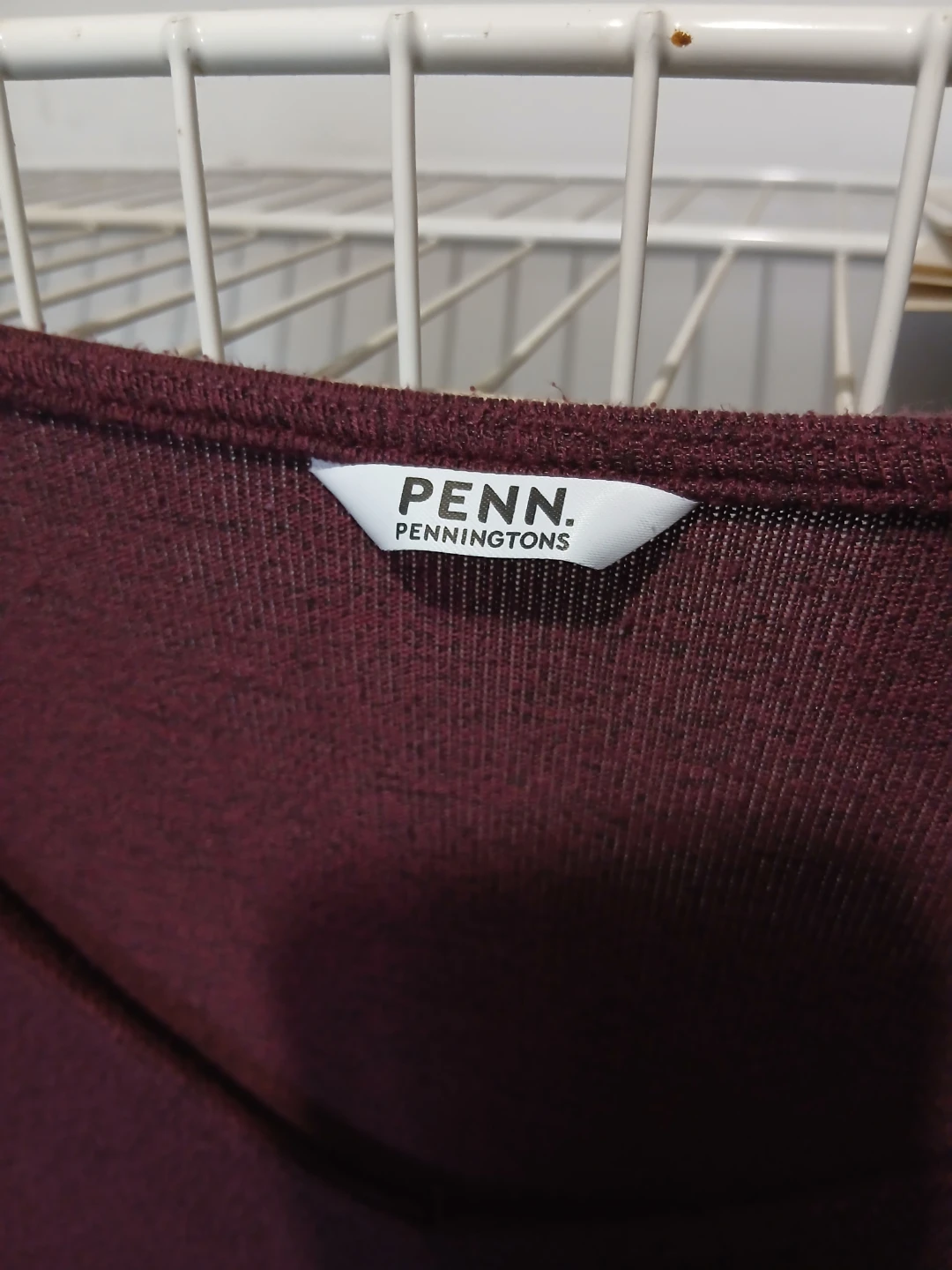 Penningtons Burgundy V-Neck Tunic dress - Size 4X - photo 3