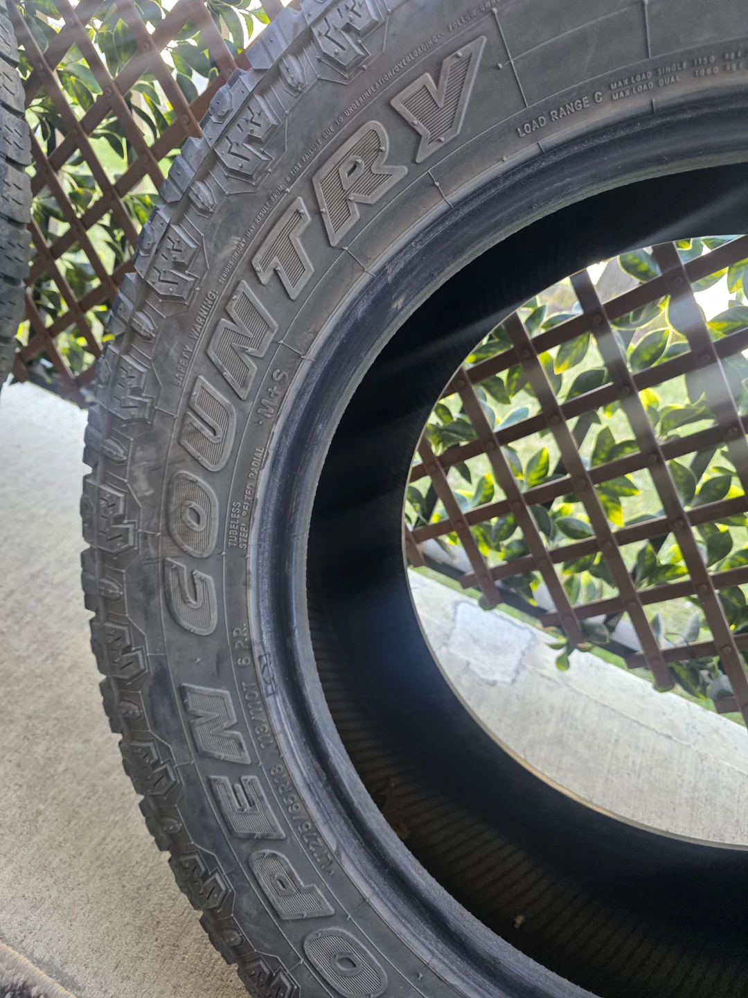 Toyo Open Country A/T Tires LT275/65R18 - photo 5