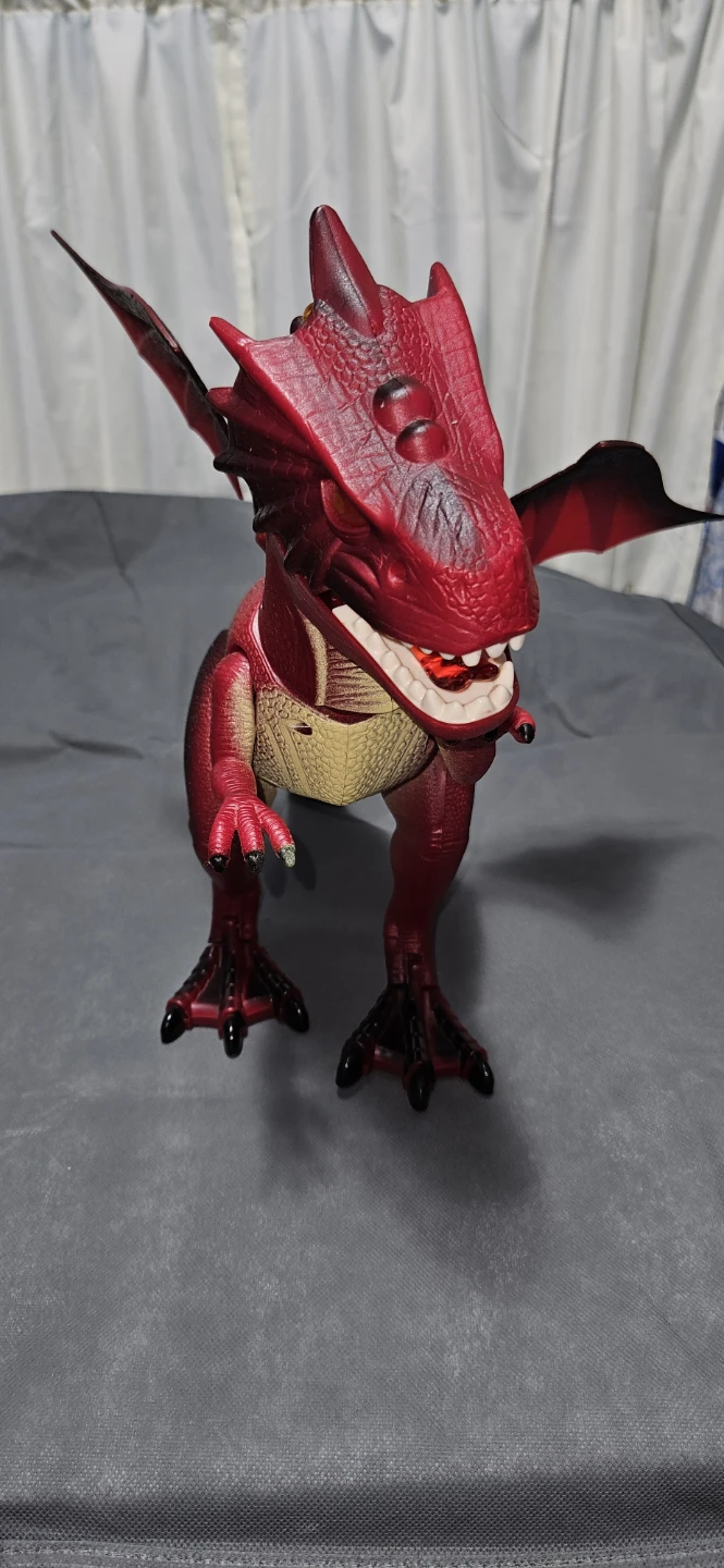 Red Dragon Toy with Lights and Sounds
