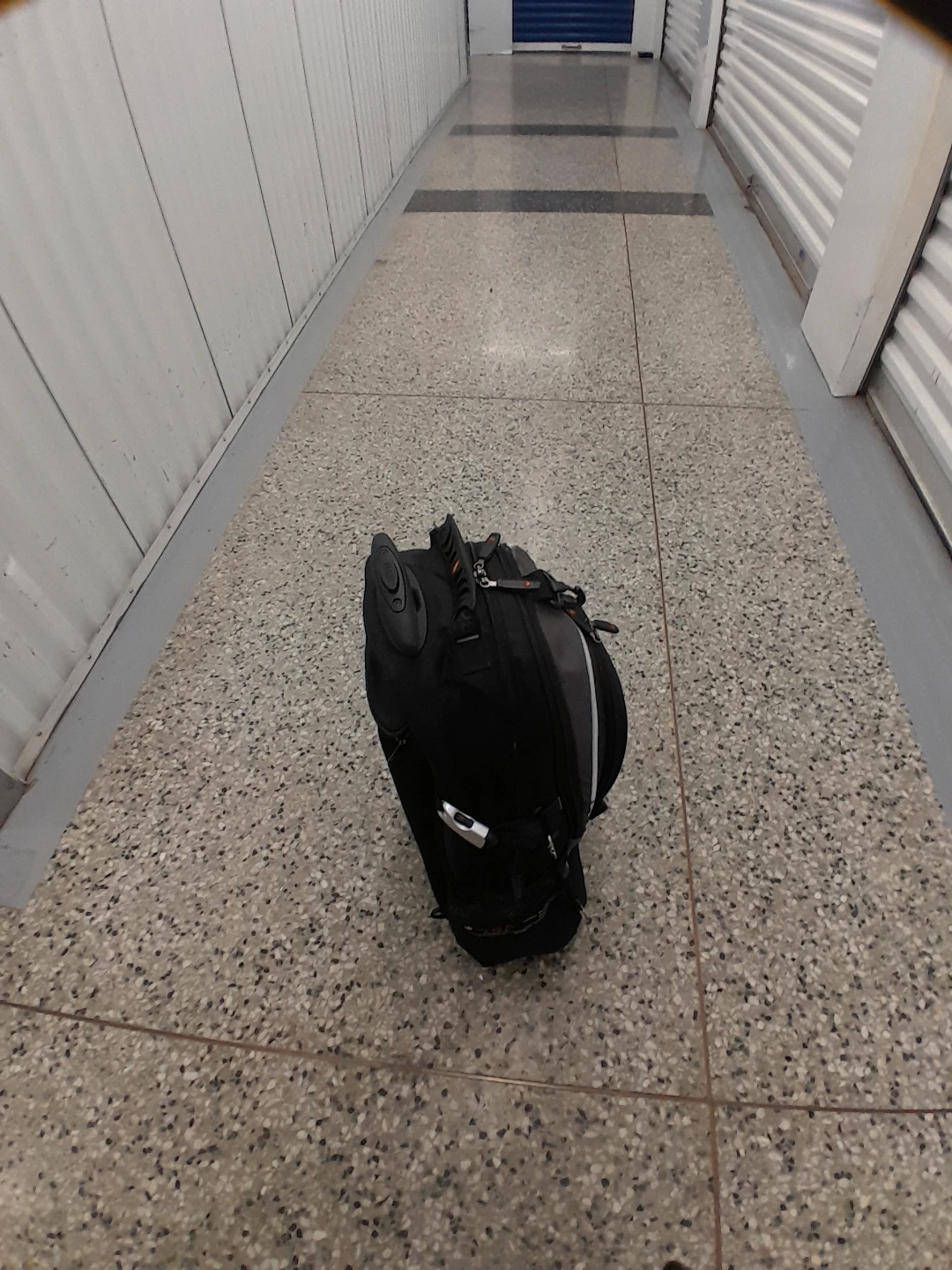 Black Wheeled Laptop Backpack - photo 4