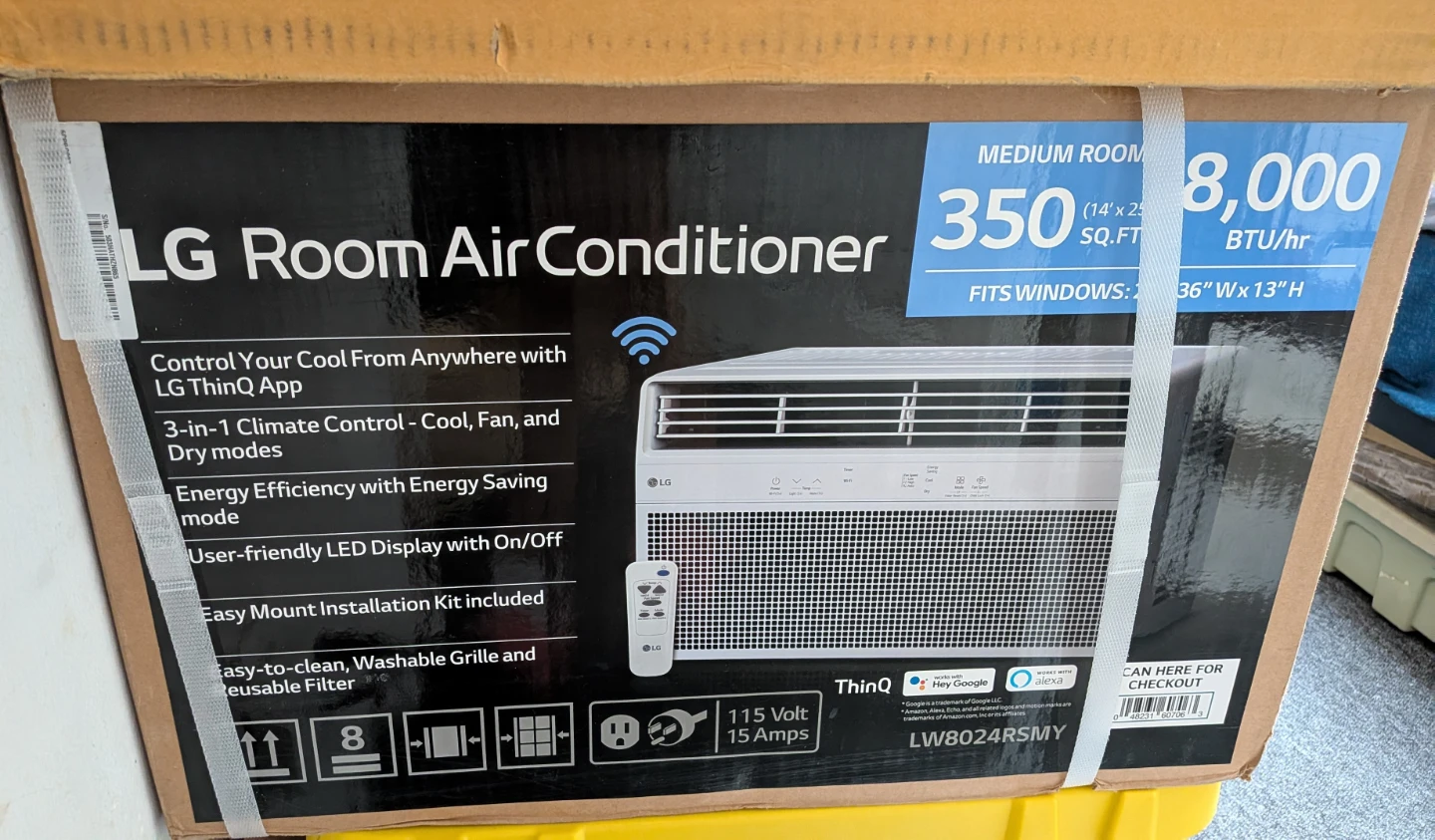 LG 8,000 BTU Room Air Conditioner