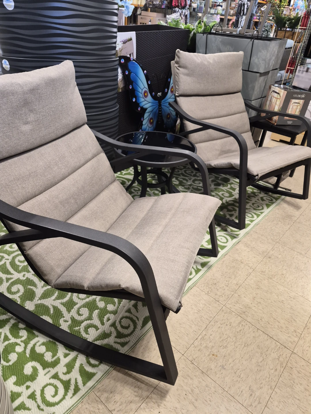 New Outdoor rockers Patio Chairs with Side Table - photo 5
