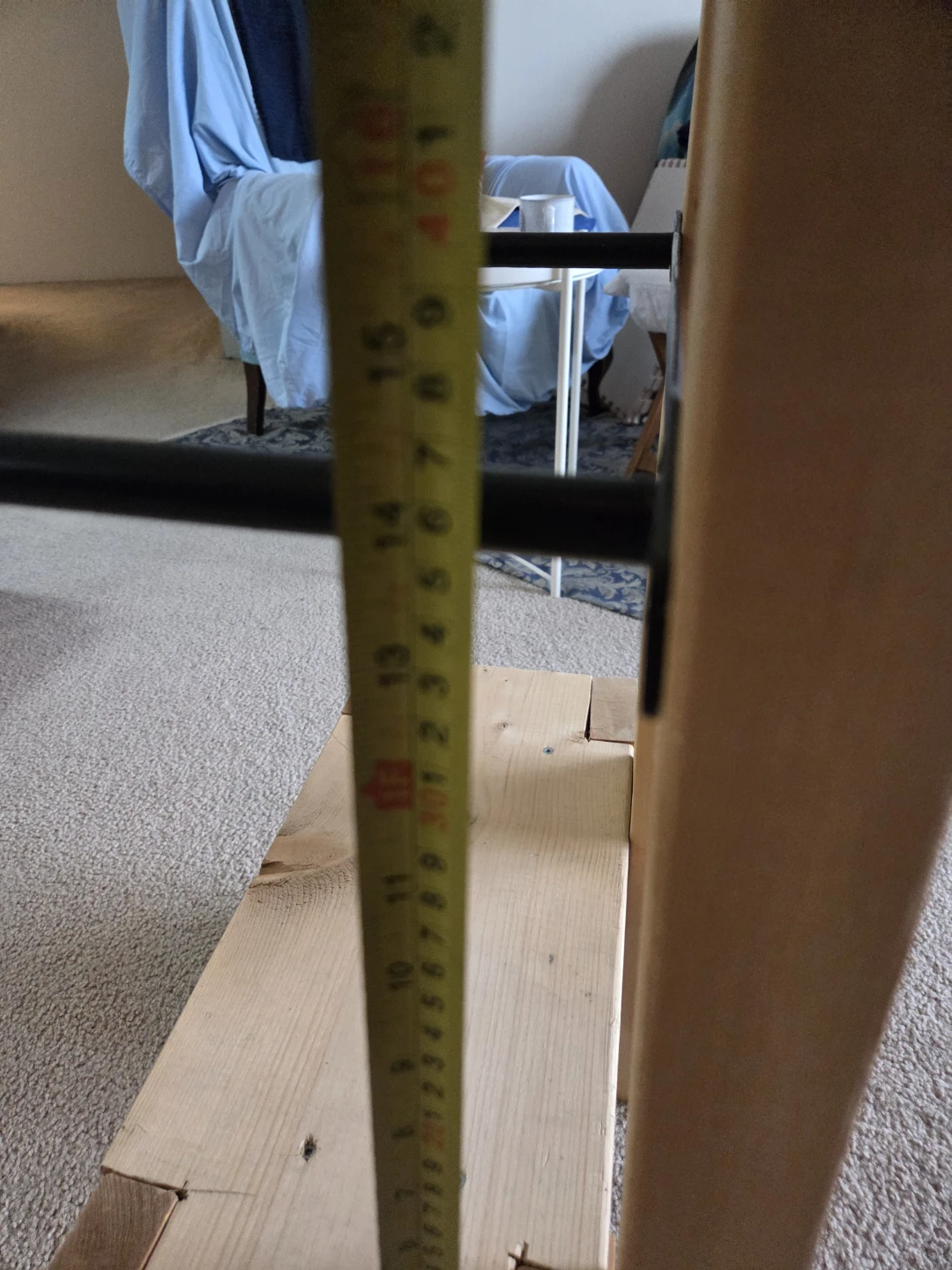 DIY Wooden and Metal Gym tools Rack - photo 5