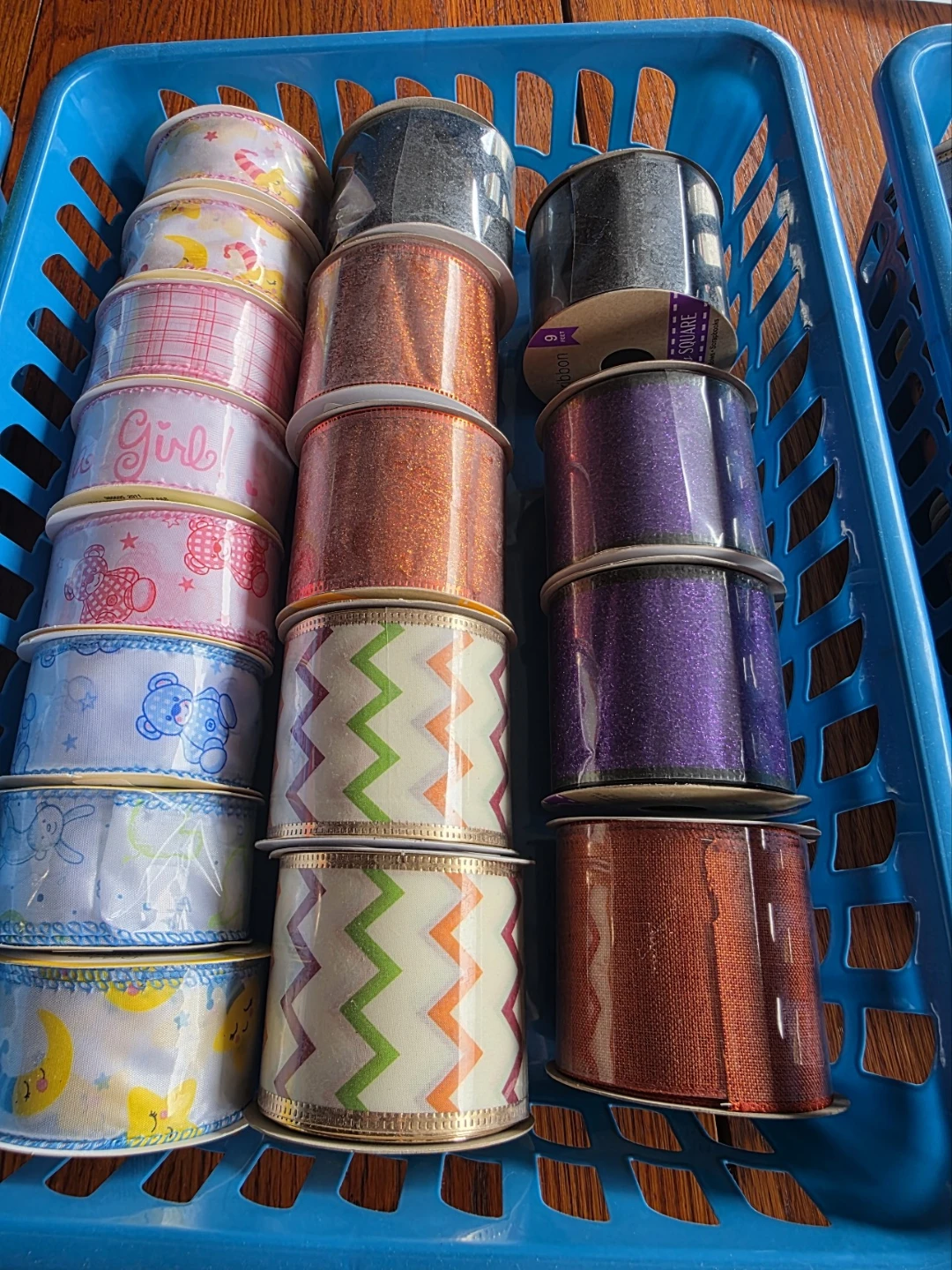 30 rolls Assorted Ribbons - Crafting & Decor