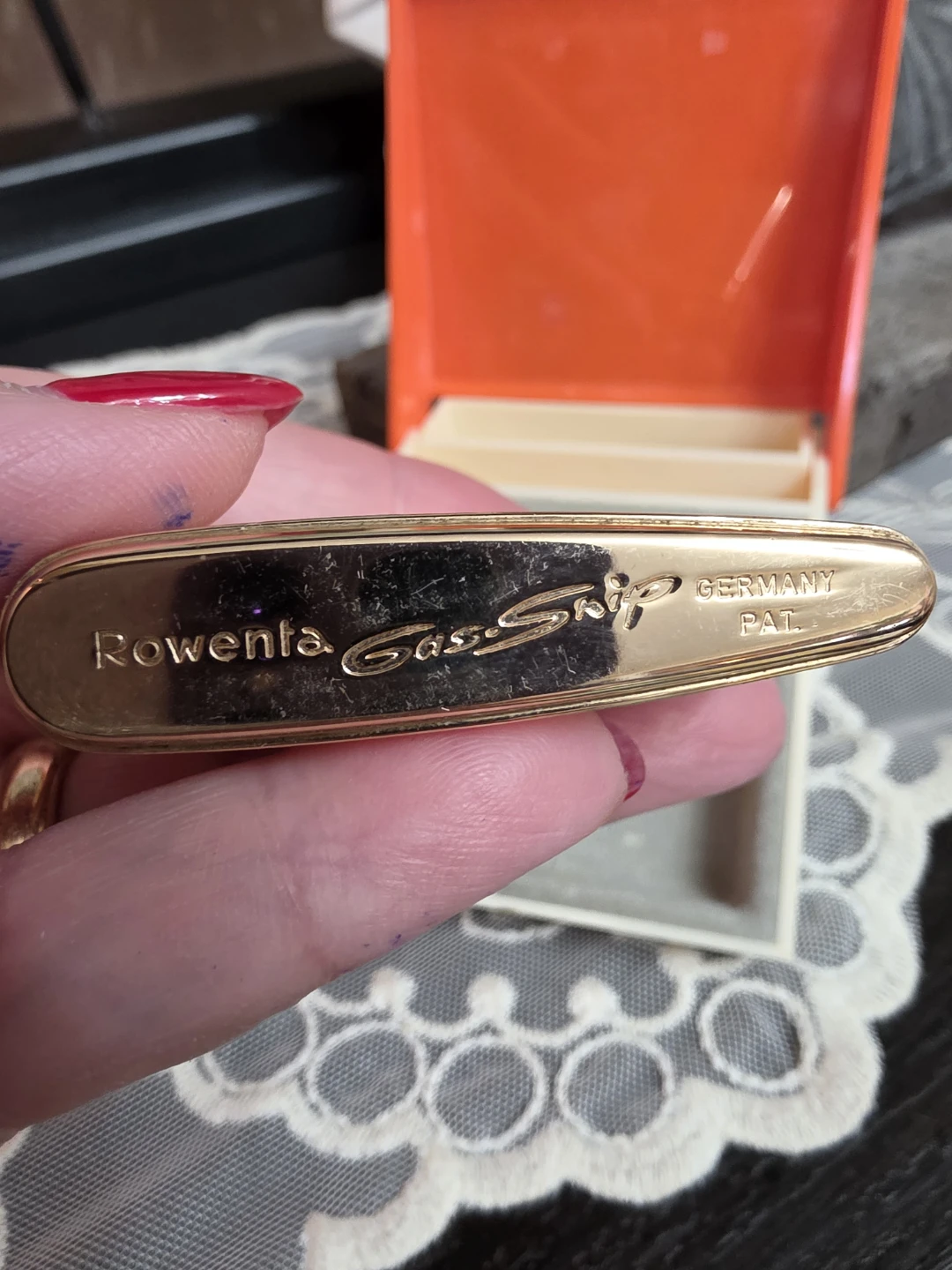 Rowenta Gas-Ship Lighter 1960 made in Germany collectors - photo 4