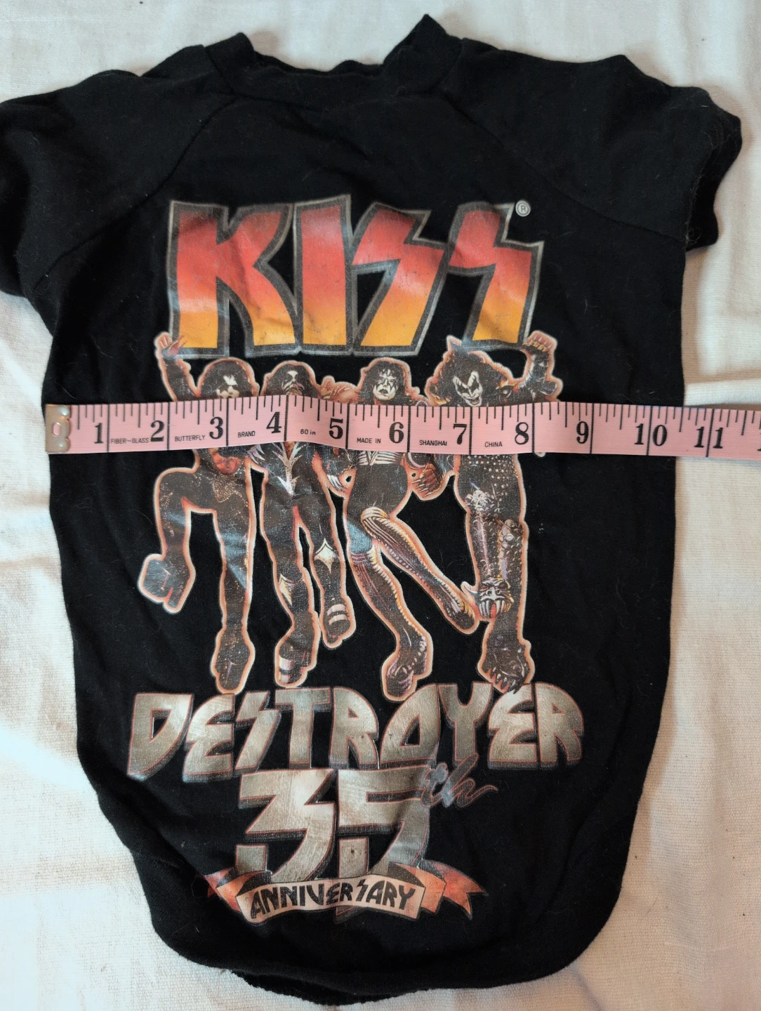 KISS Destroyer 35th Anniversary Pet T-Shirt - photo 3