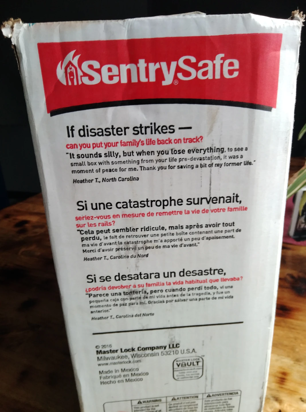 SentrySafe Medium Chest Fire + Water Protection - photo 3