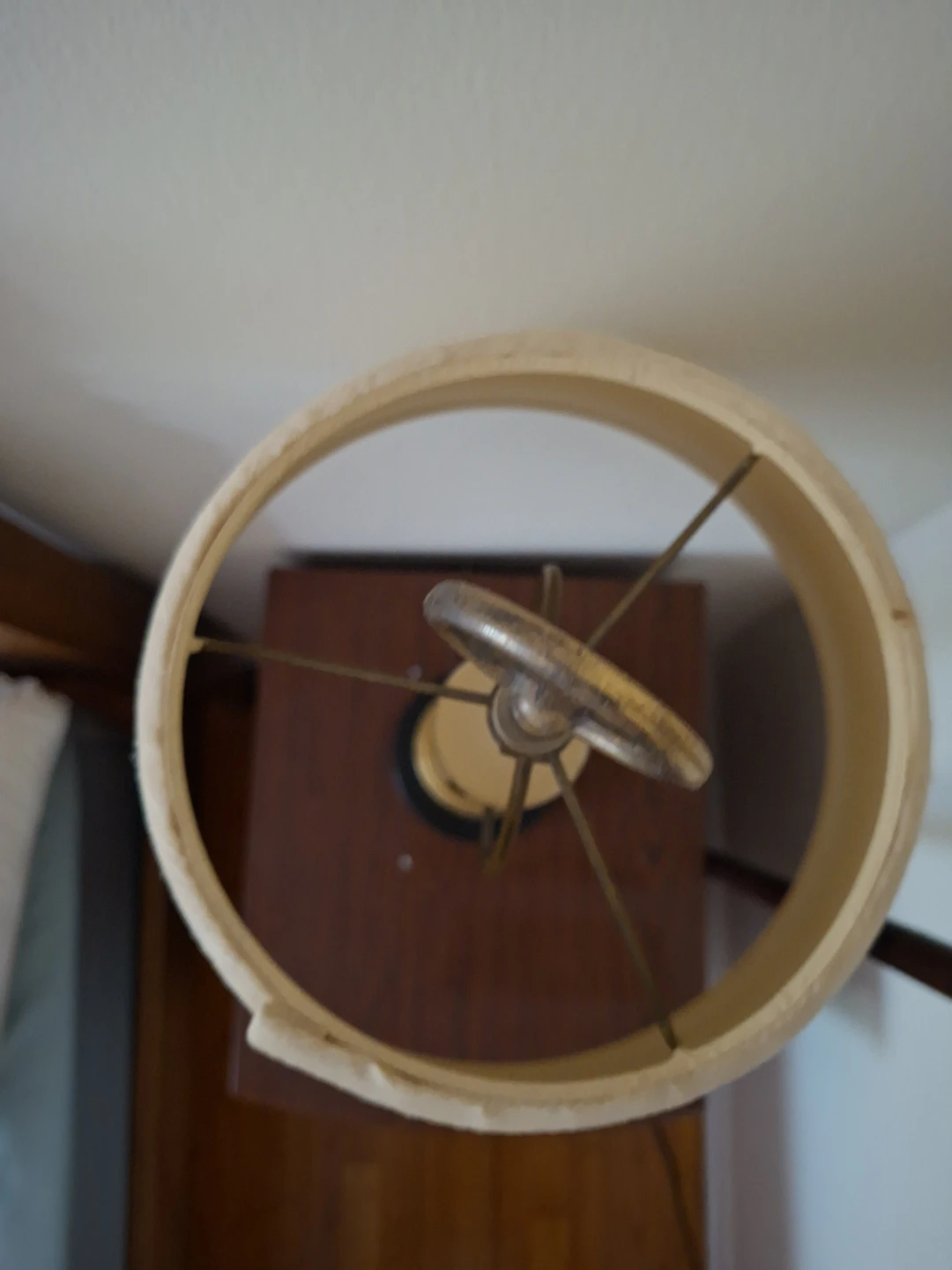 Vintage Brass Table Lamp - photo 2
