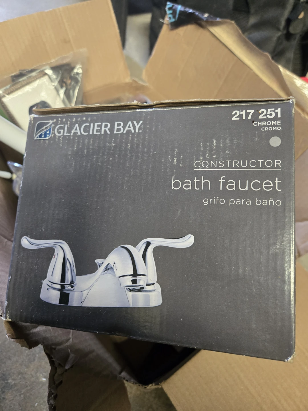 Glacier Bay Constructor Bath Faucet - Chrome - photo 3