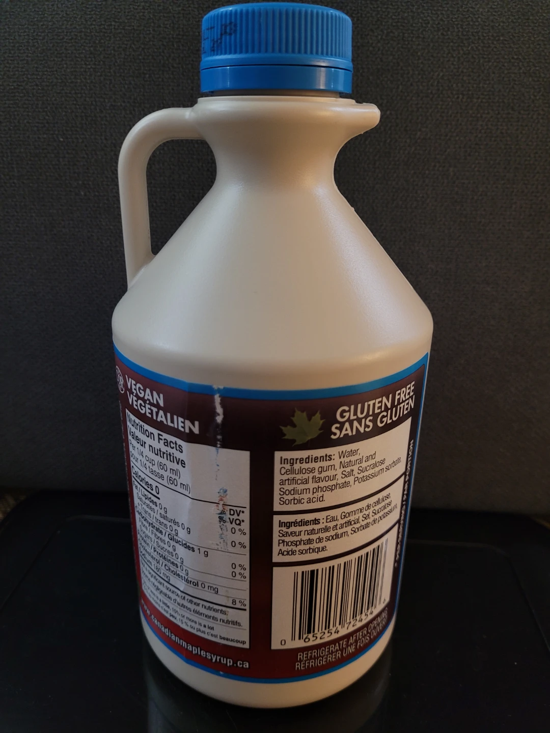 Steeves Maples Original Canadian Maple Taste Sugar Free Syrup - photo 2