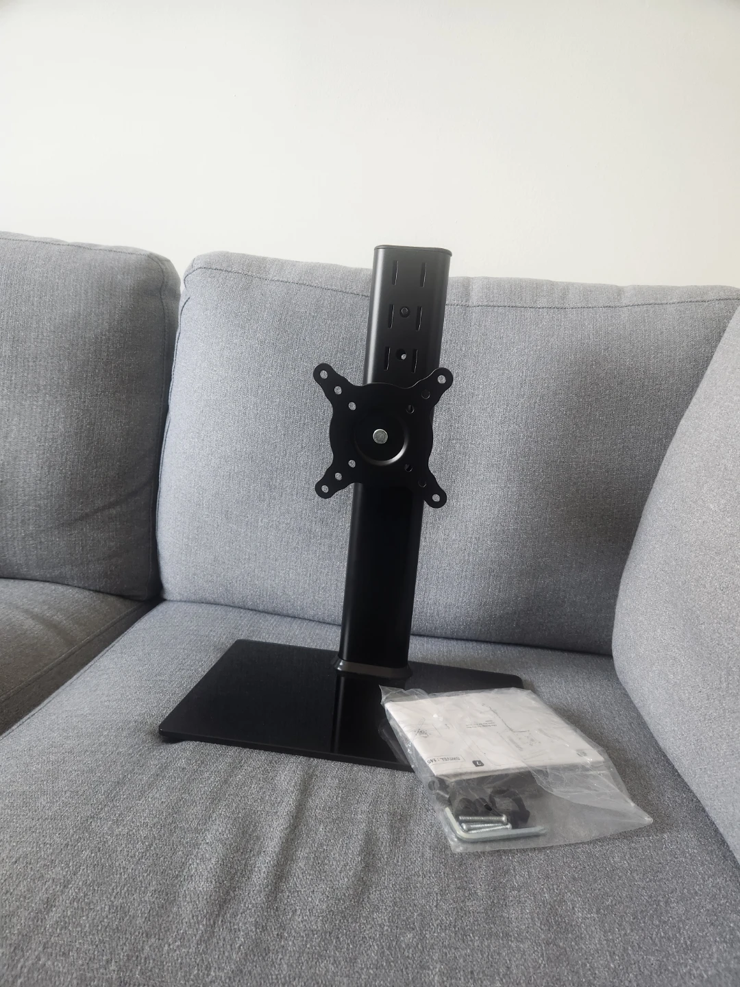 Black Monitor Desk Stand