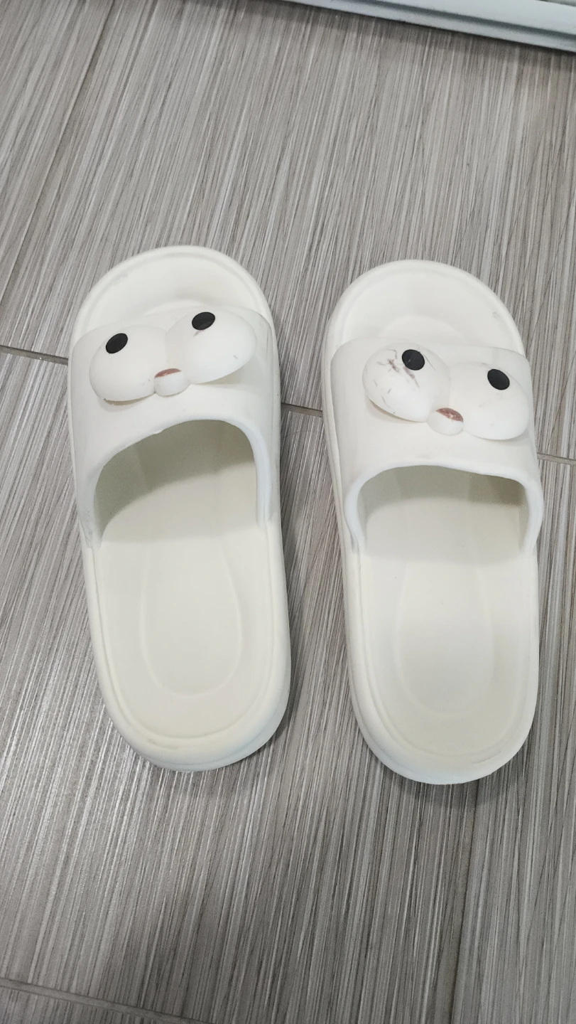 White Cartoon Eye Slides