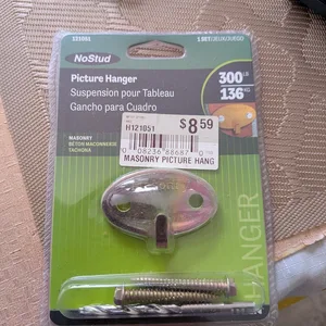 NoStud Masonry Picture Hanger 300lb