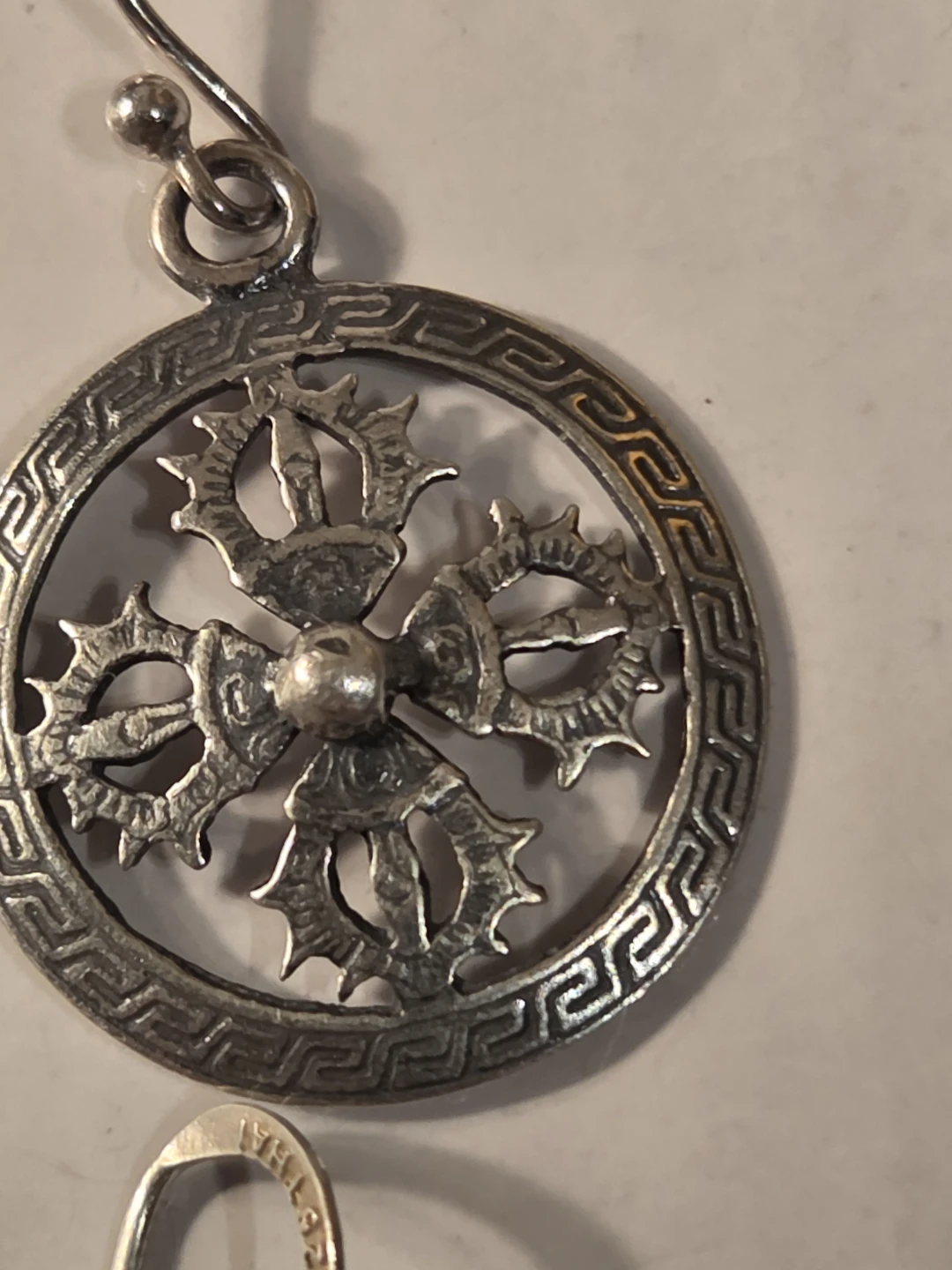 Sterling silver Earrings with Intricate Designs - photo 2