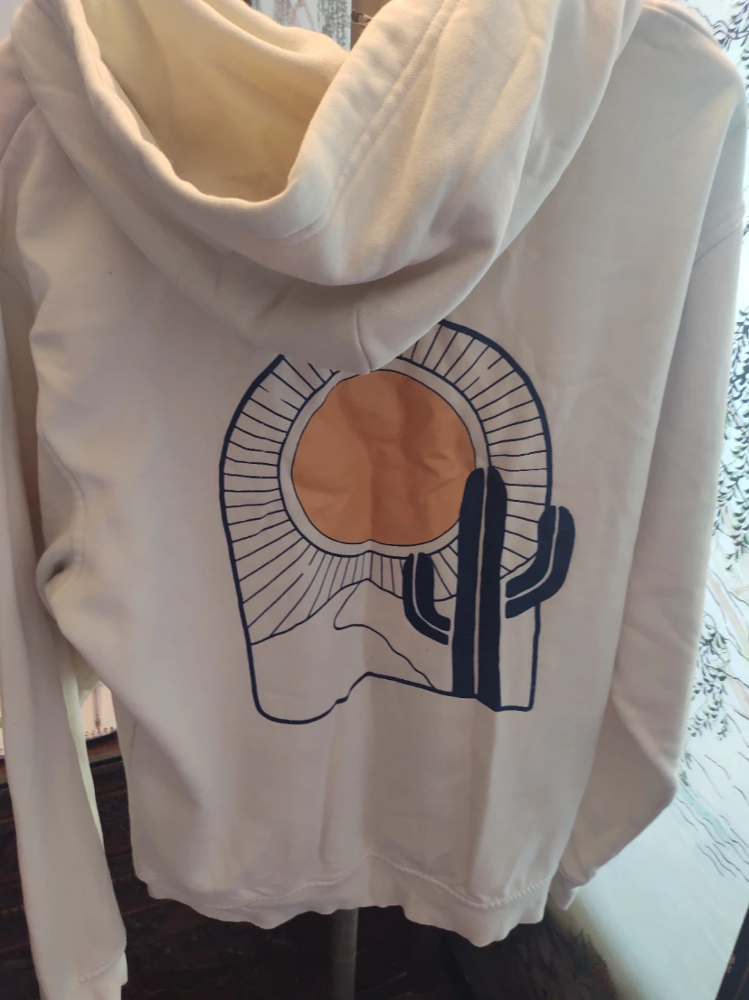 Cream Casa Del Rey Hooded Sweatshirt - photo 2