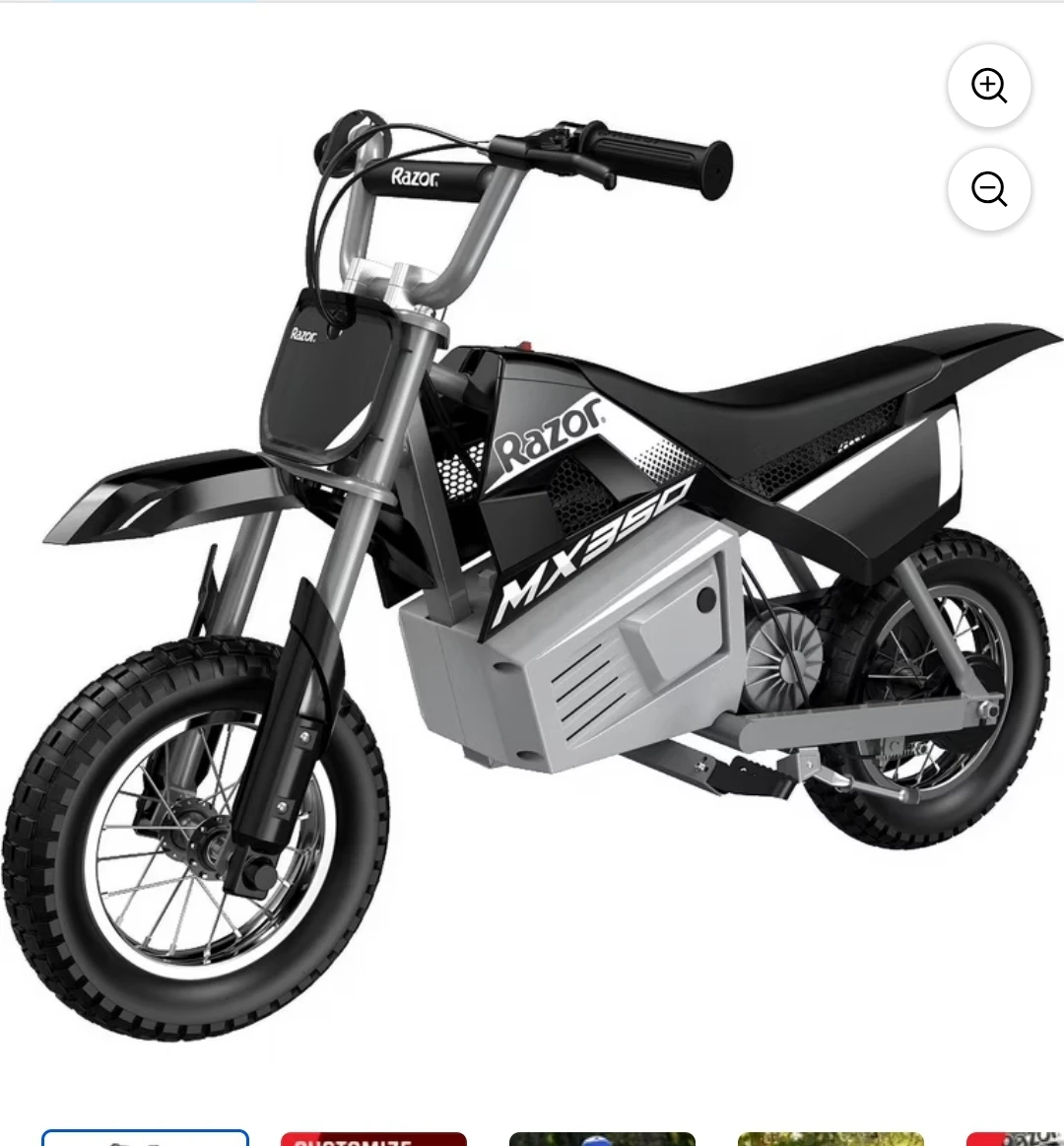 Razor MX350 Electric Dirt Bike