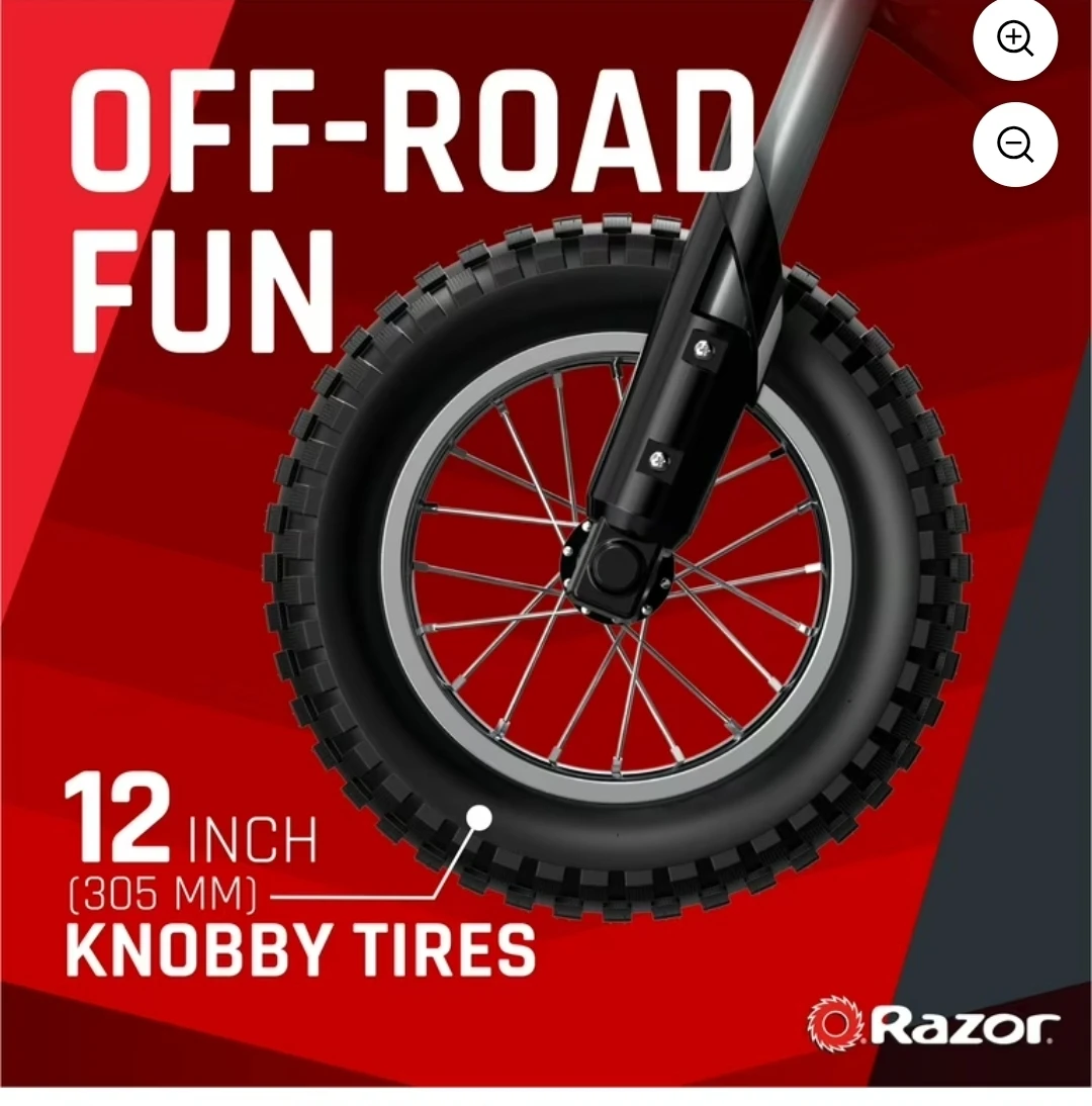 Razor MX350 Electric Dirt Bike - photo 2