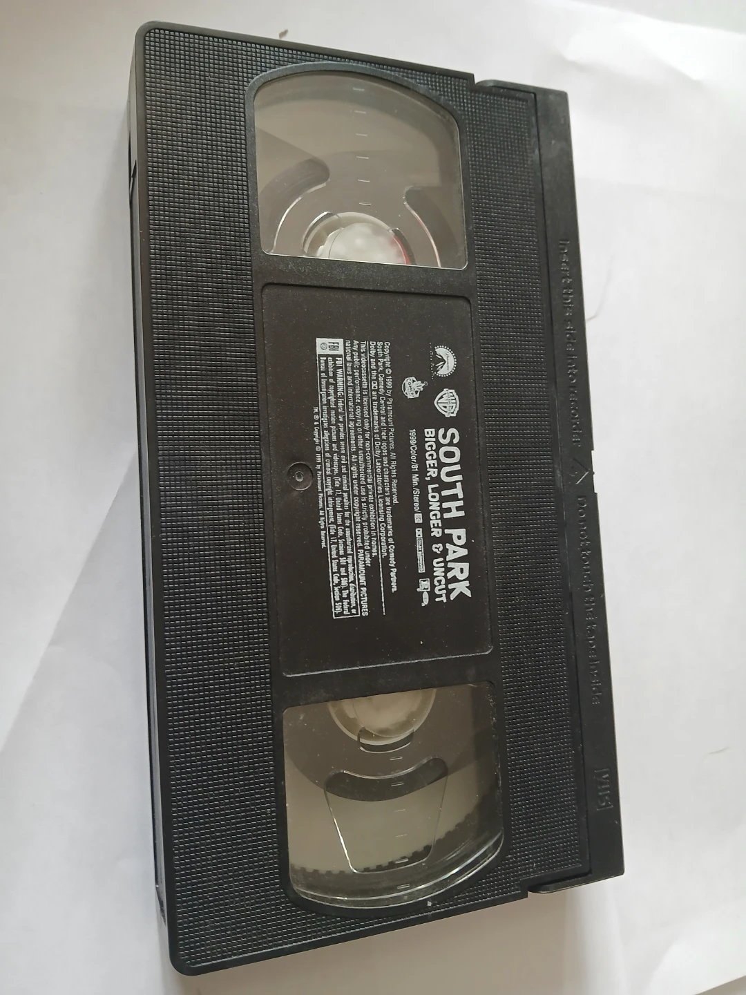 South Park Bigger, Longer & Uncut VHS Tape - photo 2