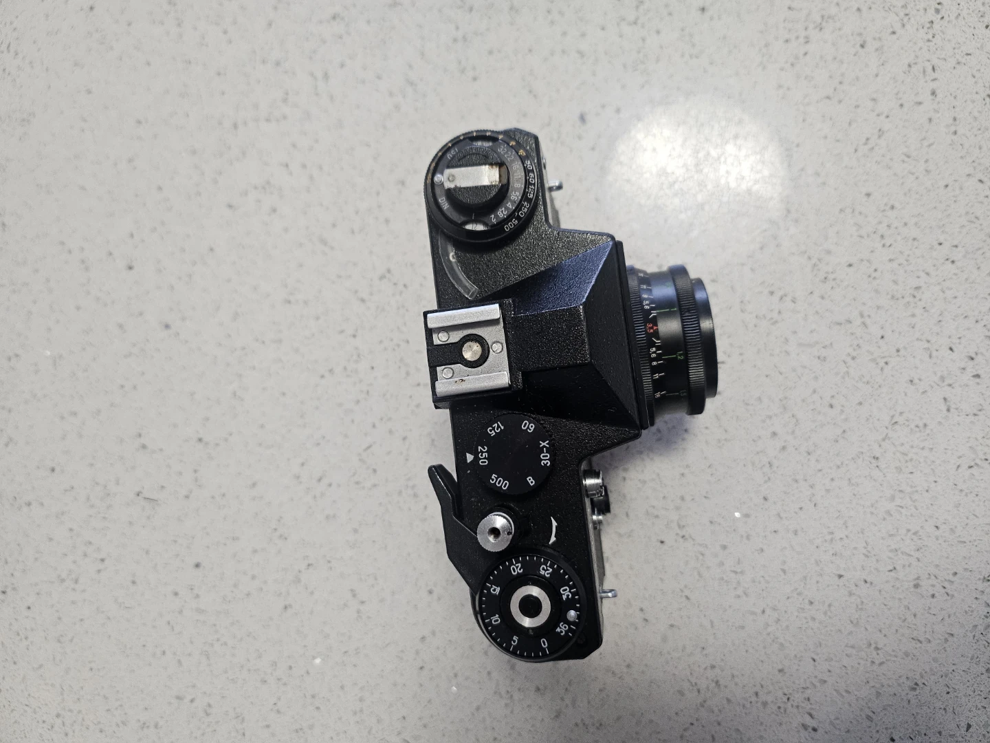 Zenit ET 35mm Film Camera with Industar-50-2 Lens - photo 3