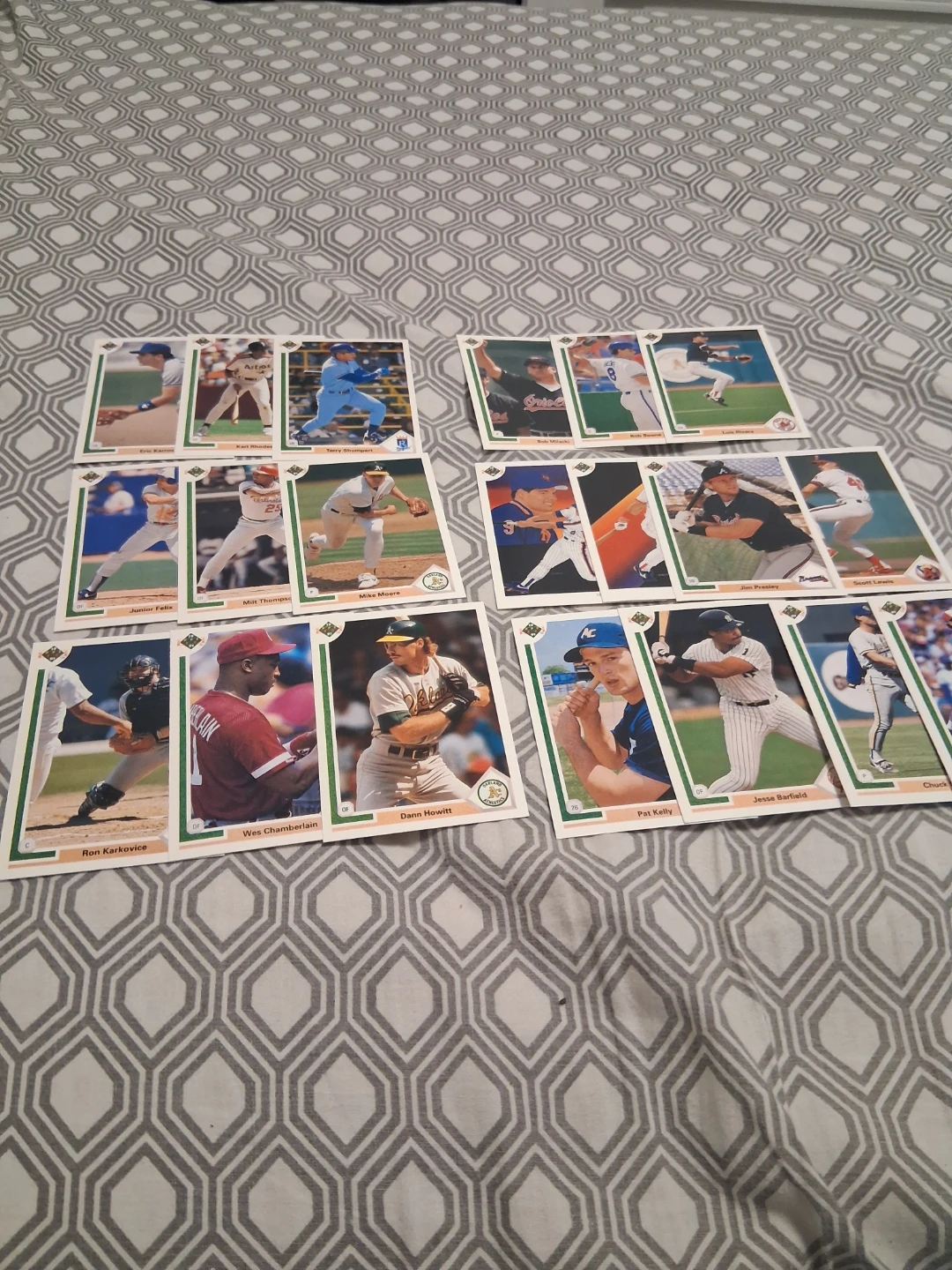 Collection of 1980s Upper Deck Baseball Cards