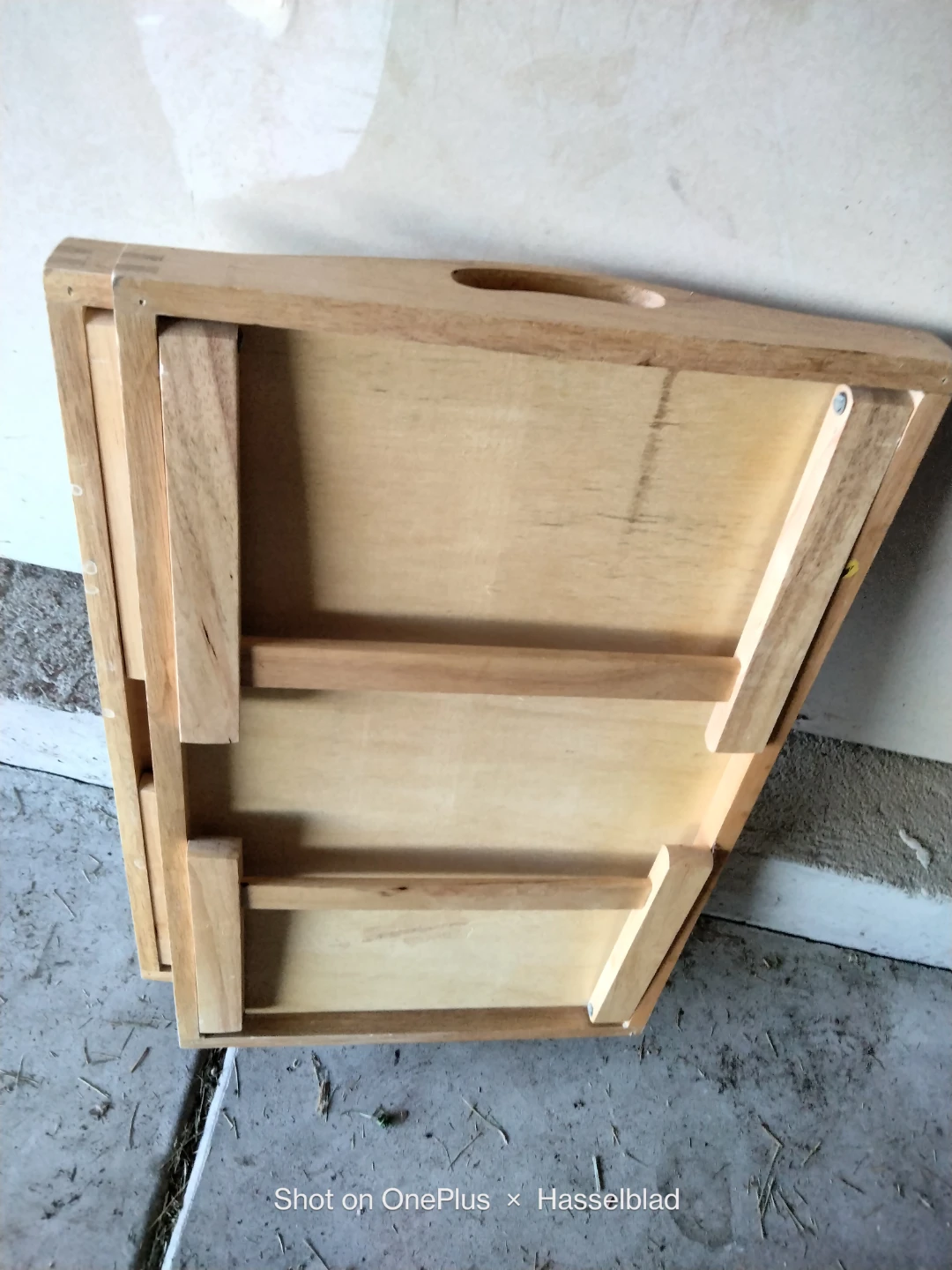 Wooden Serving Tray with Handles - photo 3