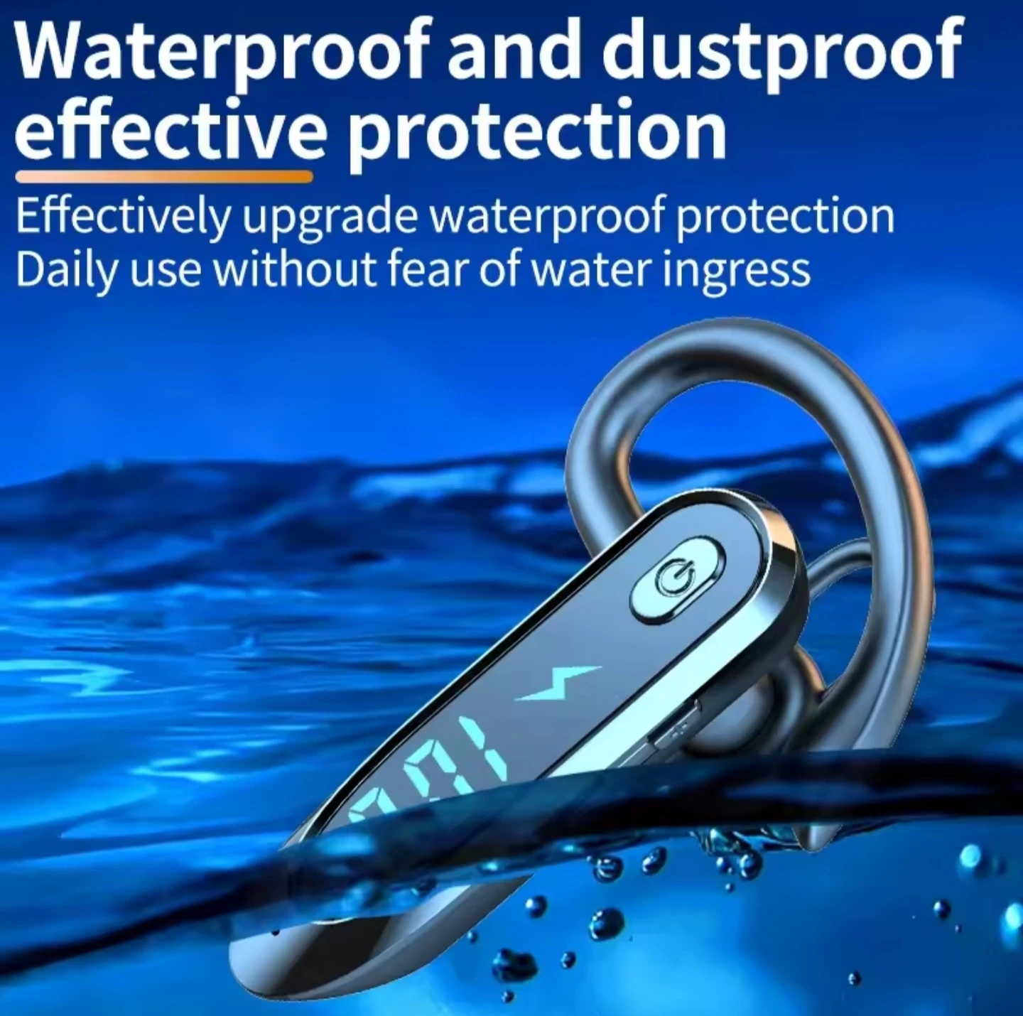 KEBIDUMEI Bluetooth 6.0 Ear Hook Headset - photo 4