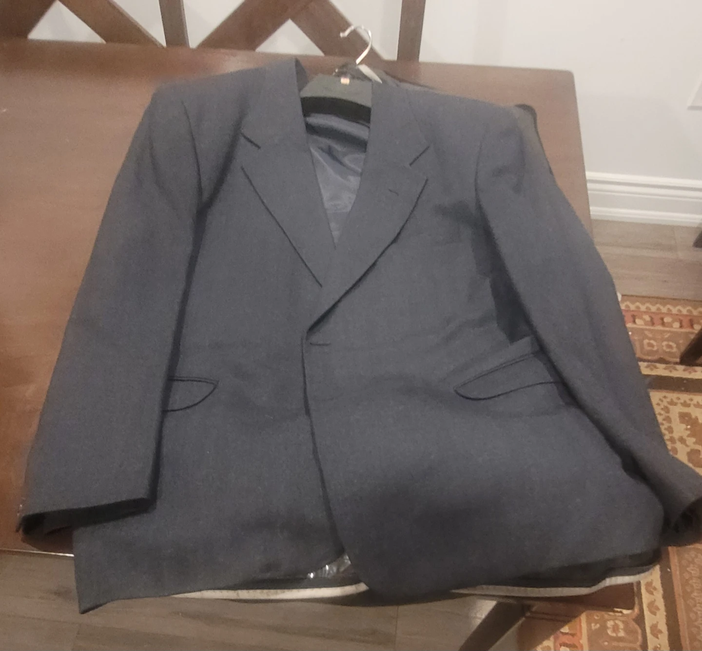 Men's Dark Grey Suit