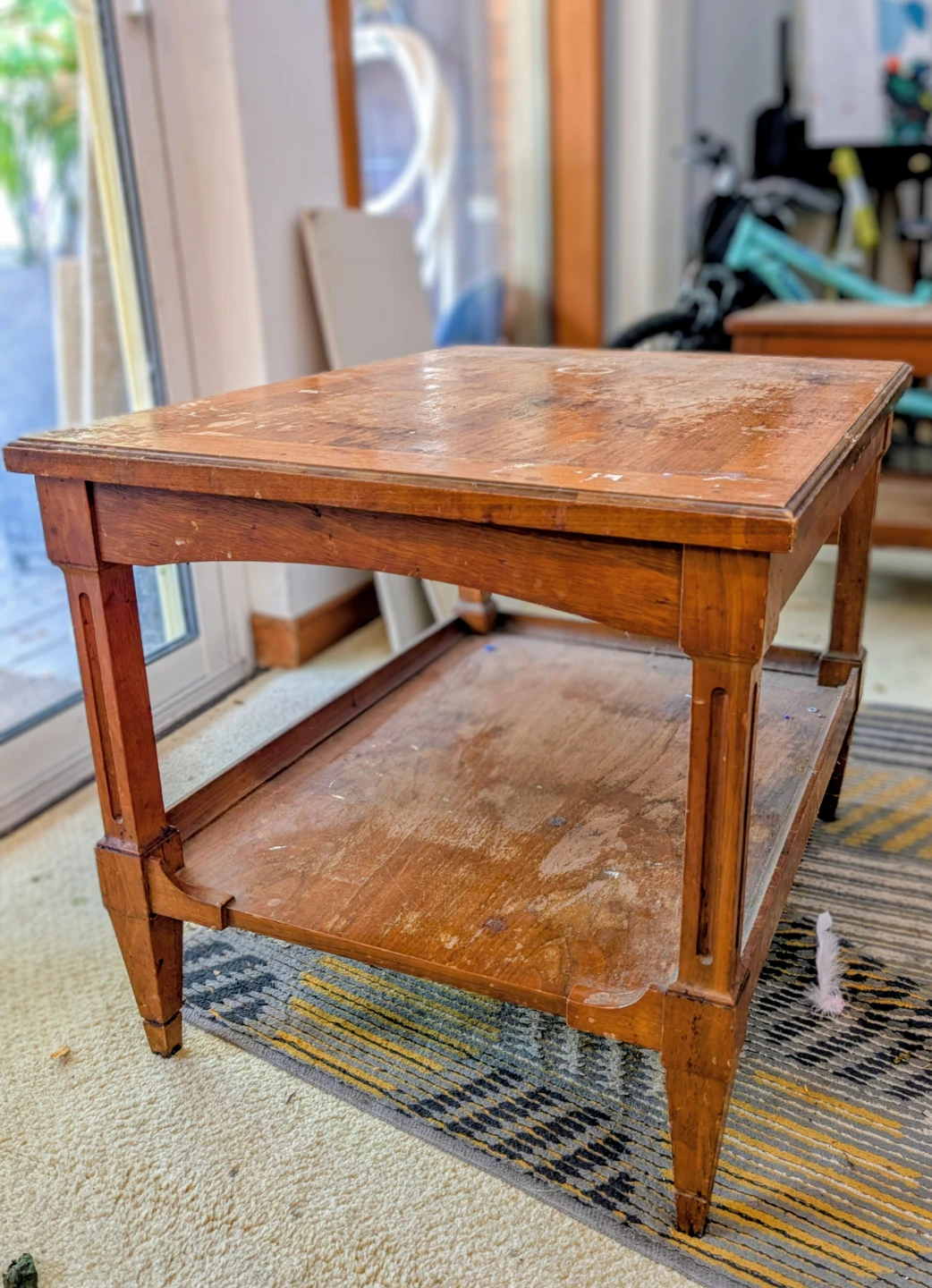 Wooden End Tables (Set of 2)
