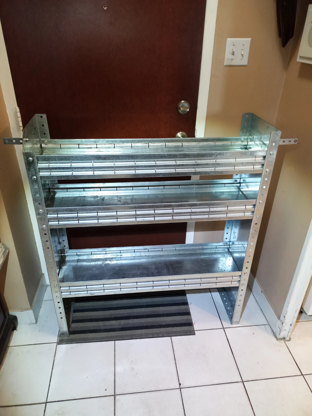 ⚽4 Tier Heavy Duty Metal Shelf - photo 4