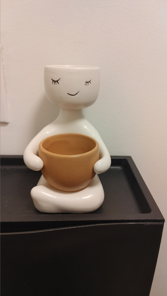 Ceramic Figure Planter Pot