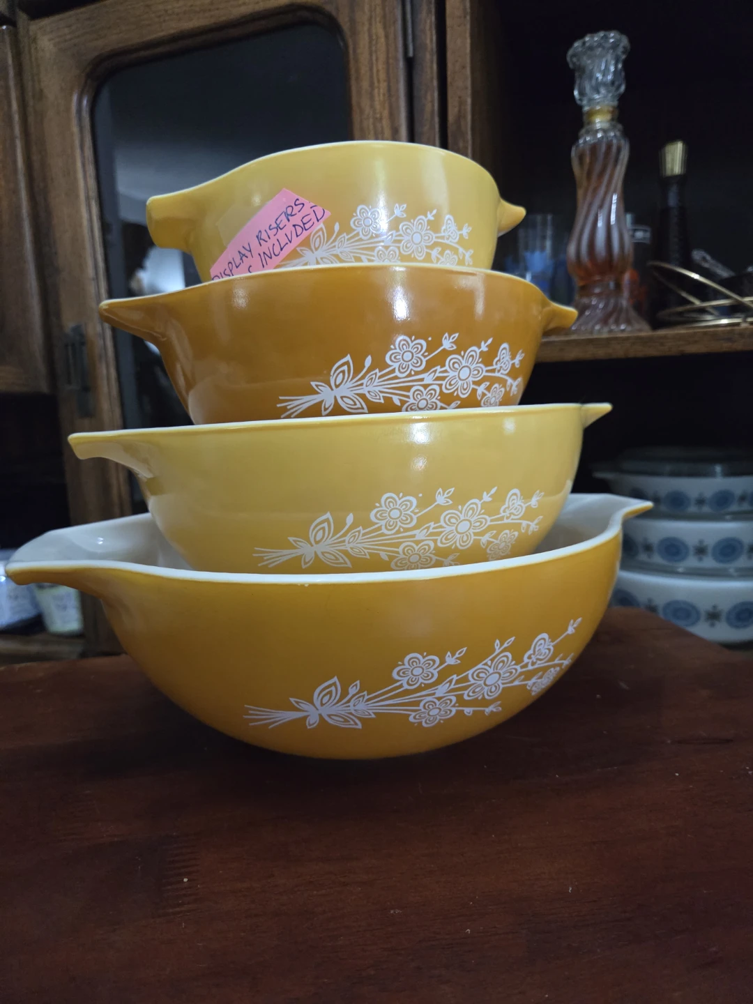 Pyrex Mixing Bowls Set with risers - photo 5