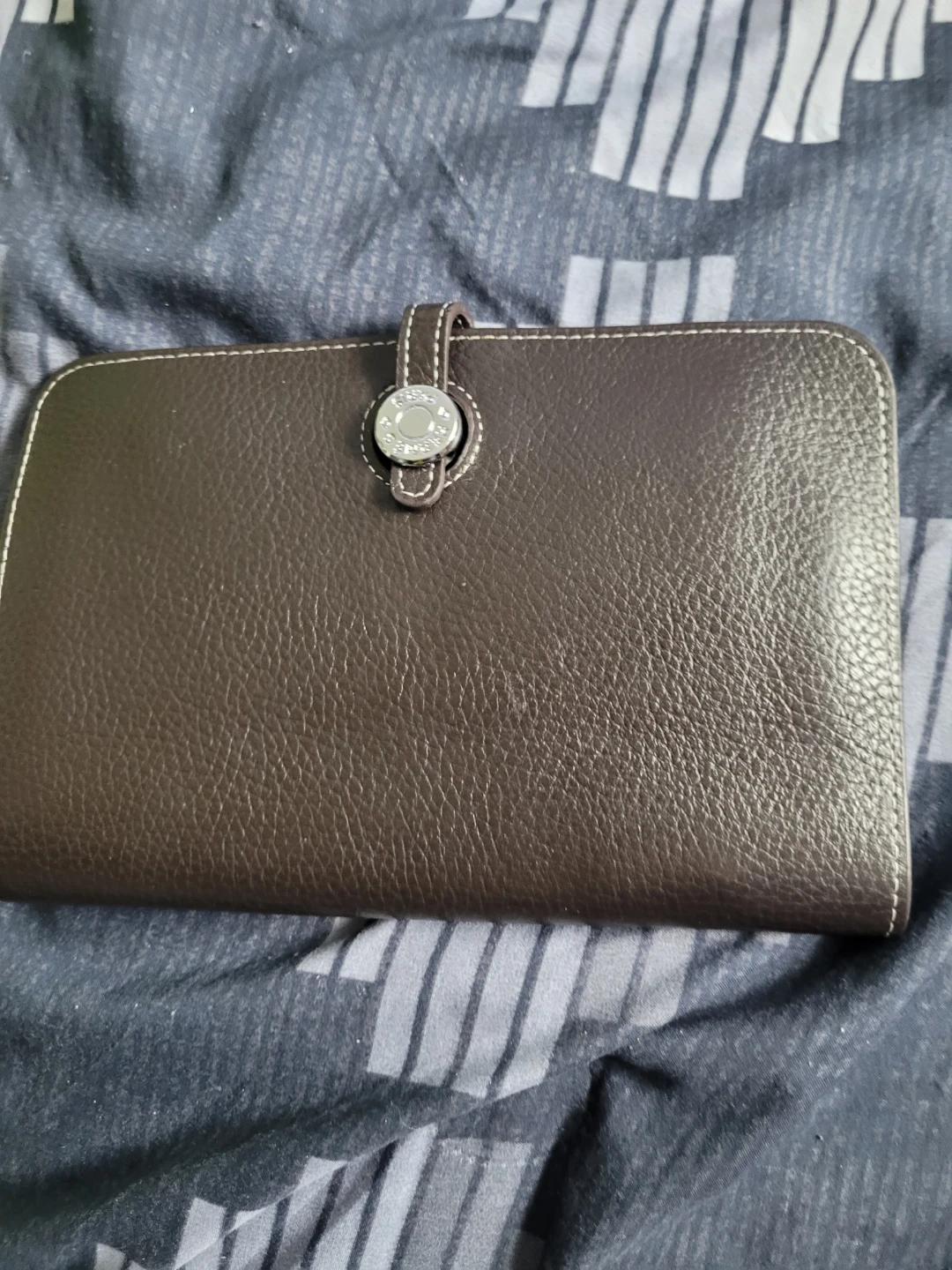 Hermès Paris Made in France Brown Leather Wallet - photo 2