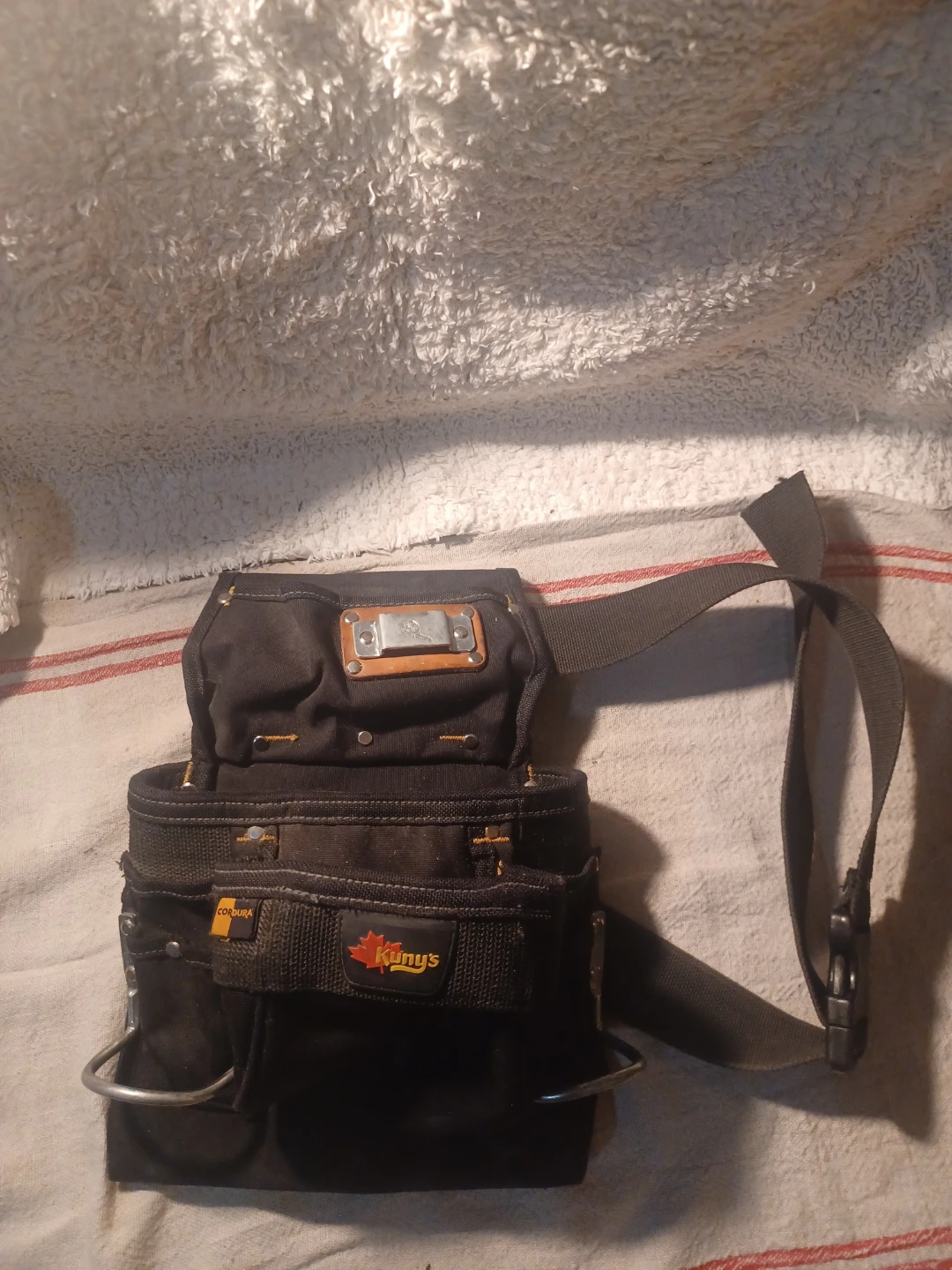 Kuny's Black Cordura Tool Belt Pouch