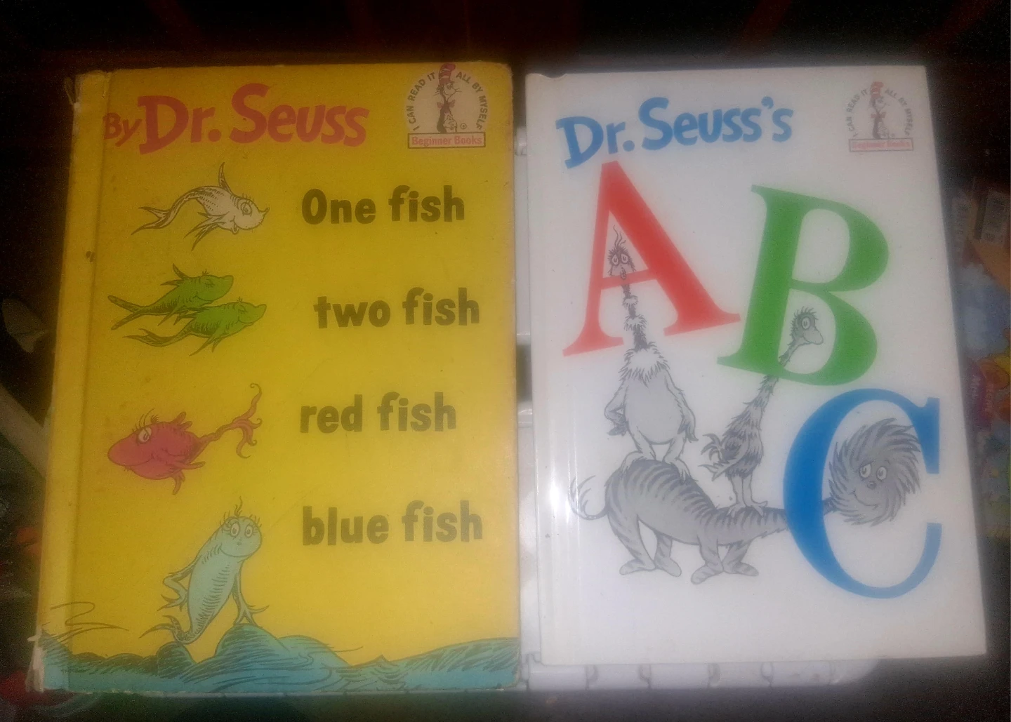 Dr. Seuss Books: One Fish Two Fish Red Fish Blue Fish & ABC