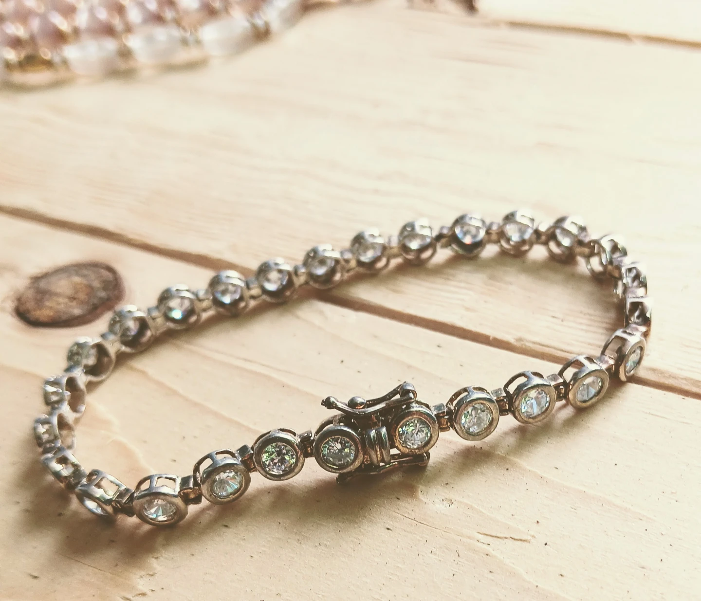 Sterling Silver CZ Tennis Bracelet