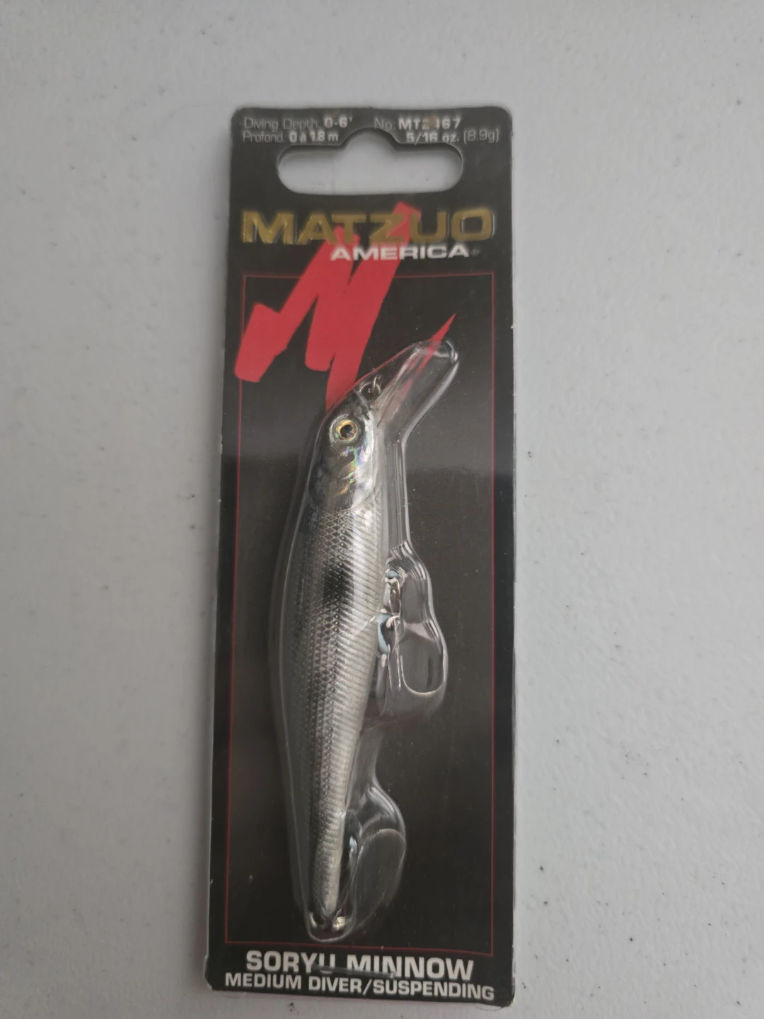 Matzuo America Soryu Minnow Fishing Lure